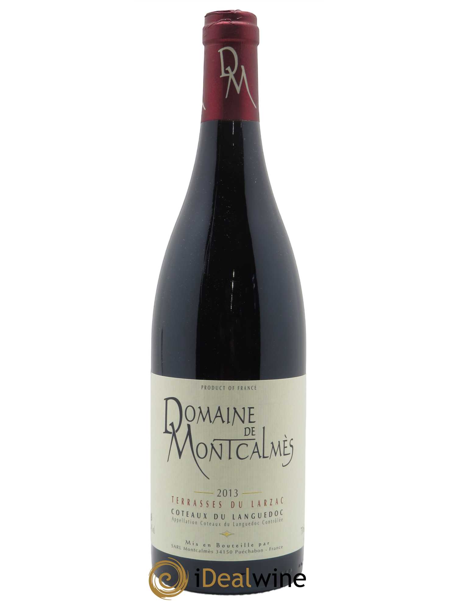 Terrasses du Larzac Domaine de Montcalmès Frédéric Pourtalié 2013 - Lot de 1 bouteille - 0