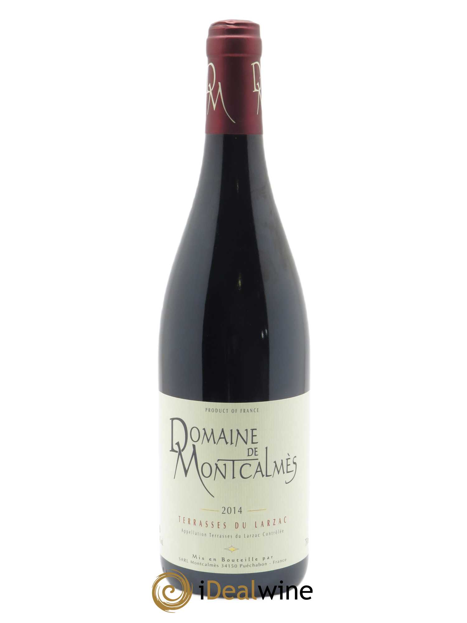 Terrasses du Larzac Domaine de Montcalmès Frédéric Pourtalié 2014 - Lot de 1 bouteille - 0