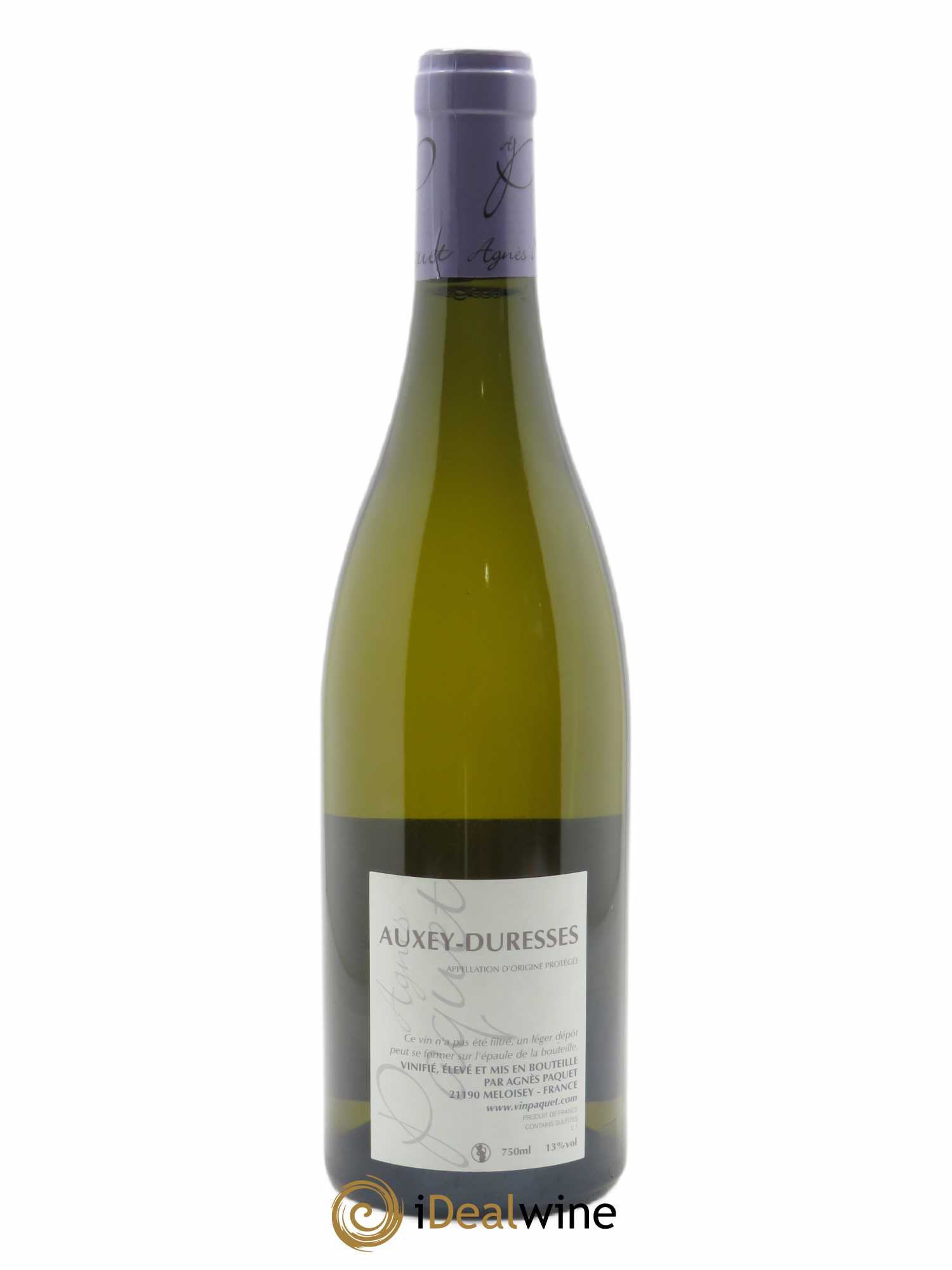 Auxey-Duresses Agnès Paquet (Domaine) 2016 - Lot de 1 bouteille - 1