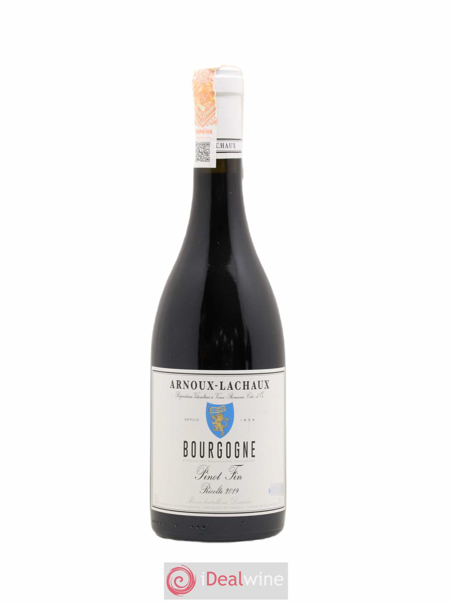 Bourgogne Pinot Fin Arnoux-Lachaux (Domaine) 2019 - Lot de 1 bouteille - 0