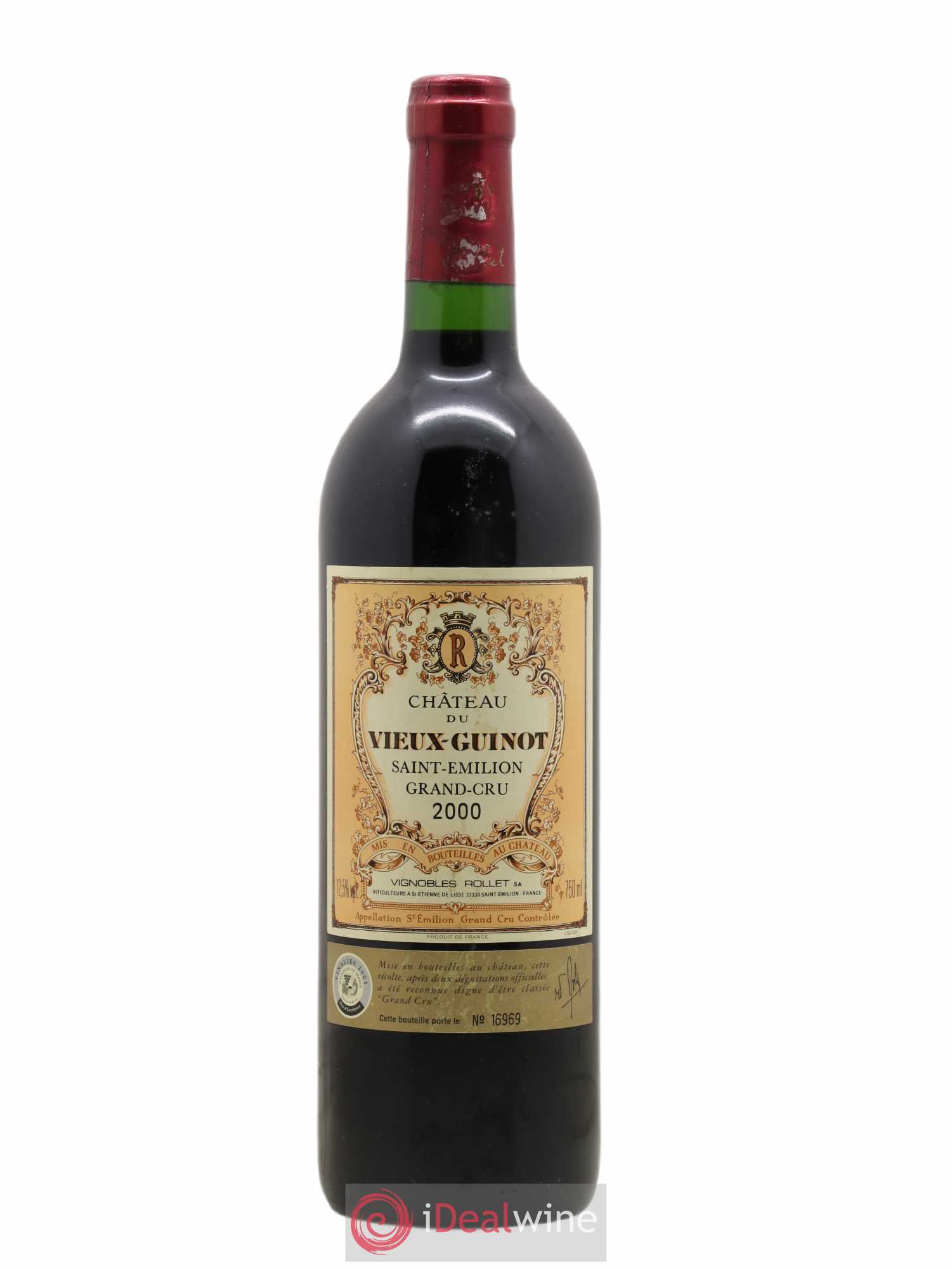 Château Vieux Guinot 2000 - Lot de 1 bouteille - 0