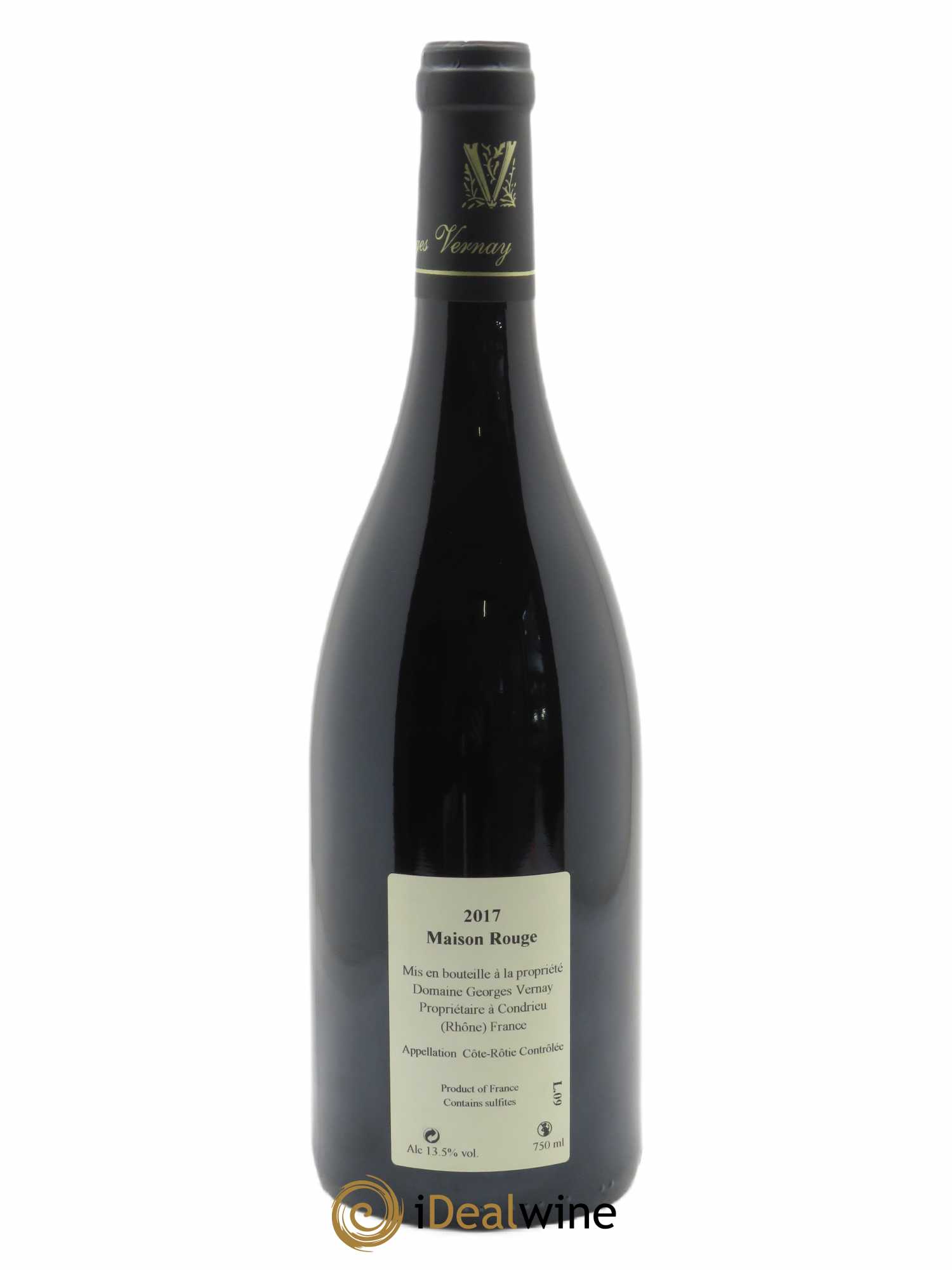 Côte-Rôtie Maison Rouge Georges Vernay 2017 - Lot of 1 bottle - 1