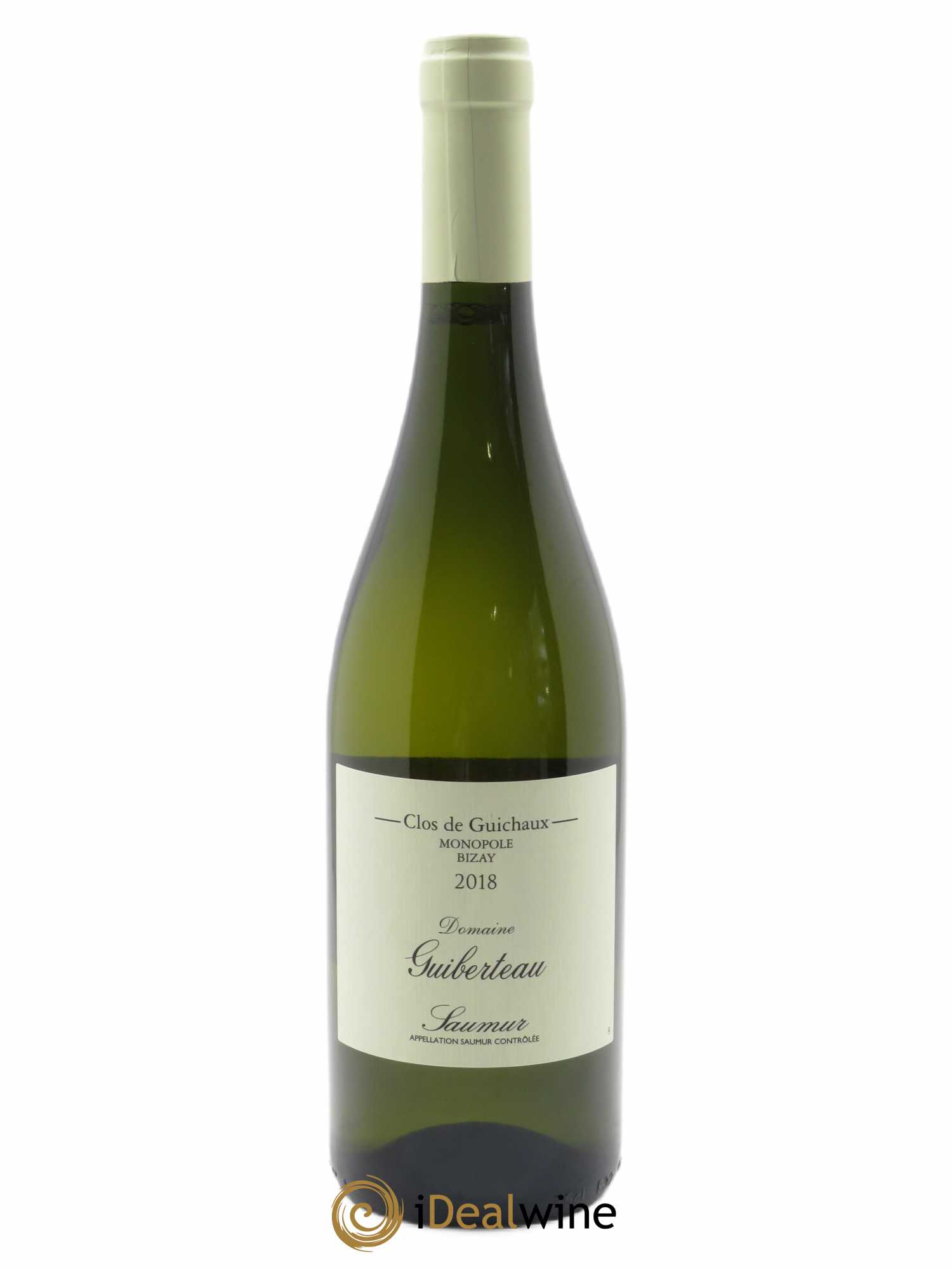 Saumur Clos de Guichaux Domaine Guiberteau 2018 - Lot de 1 bouteille - 0