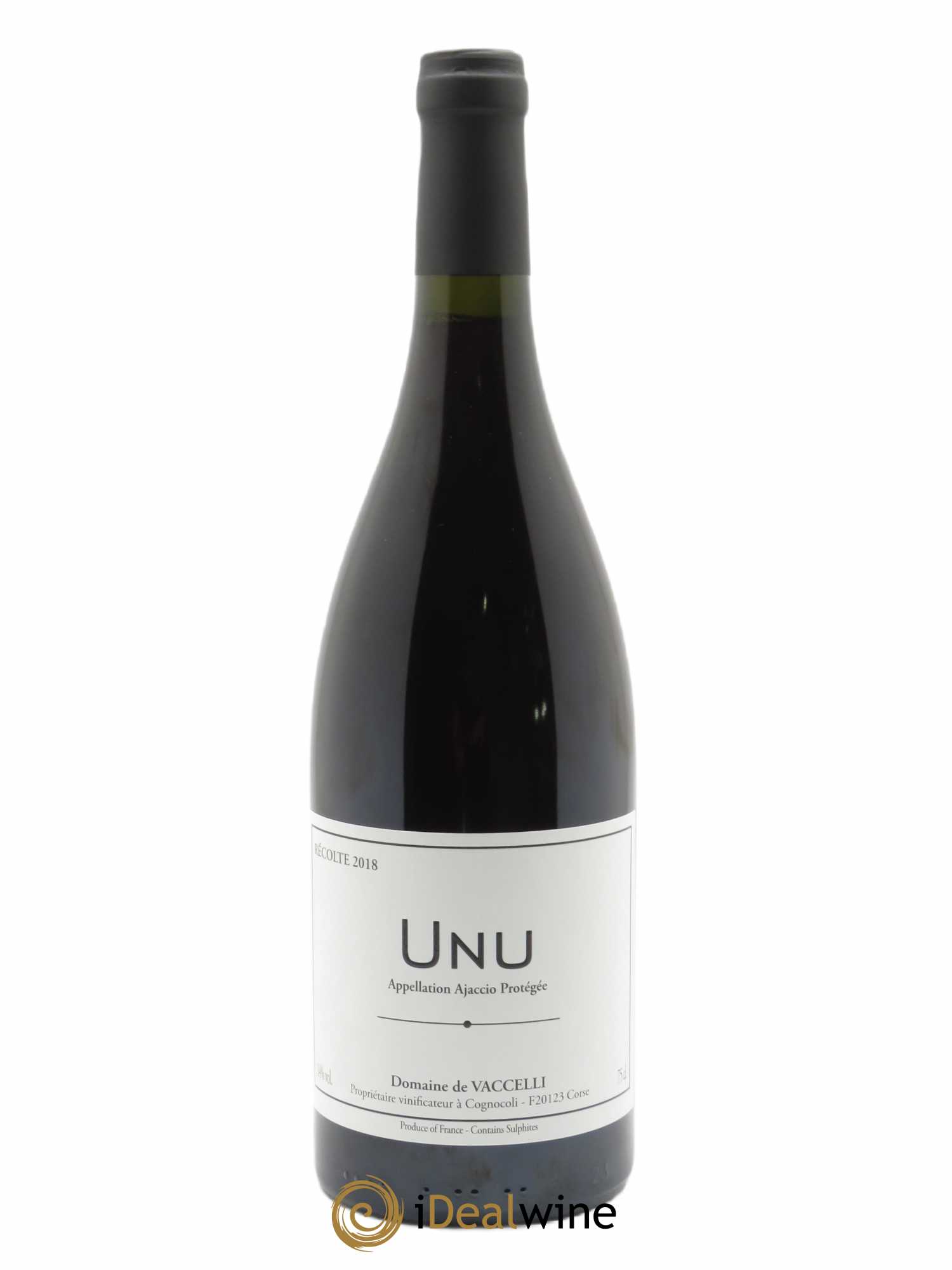 Ajaccio Unu Vaccelli 2018 - Lot de 1 bouteille - 0