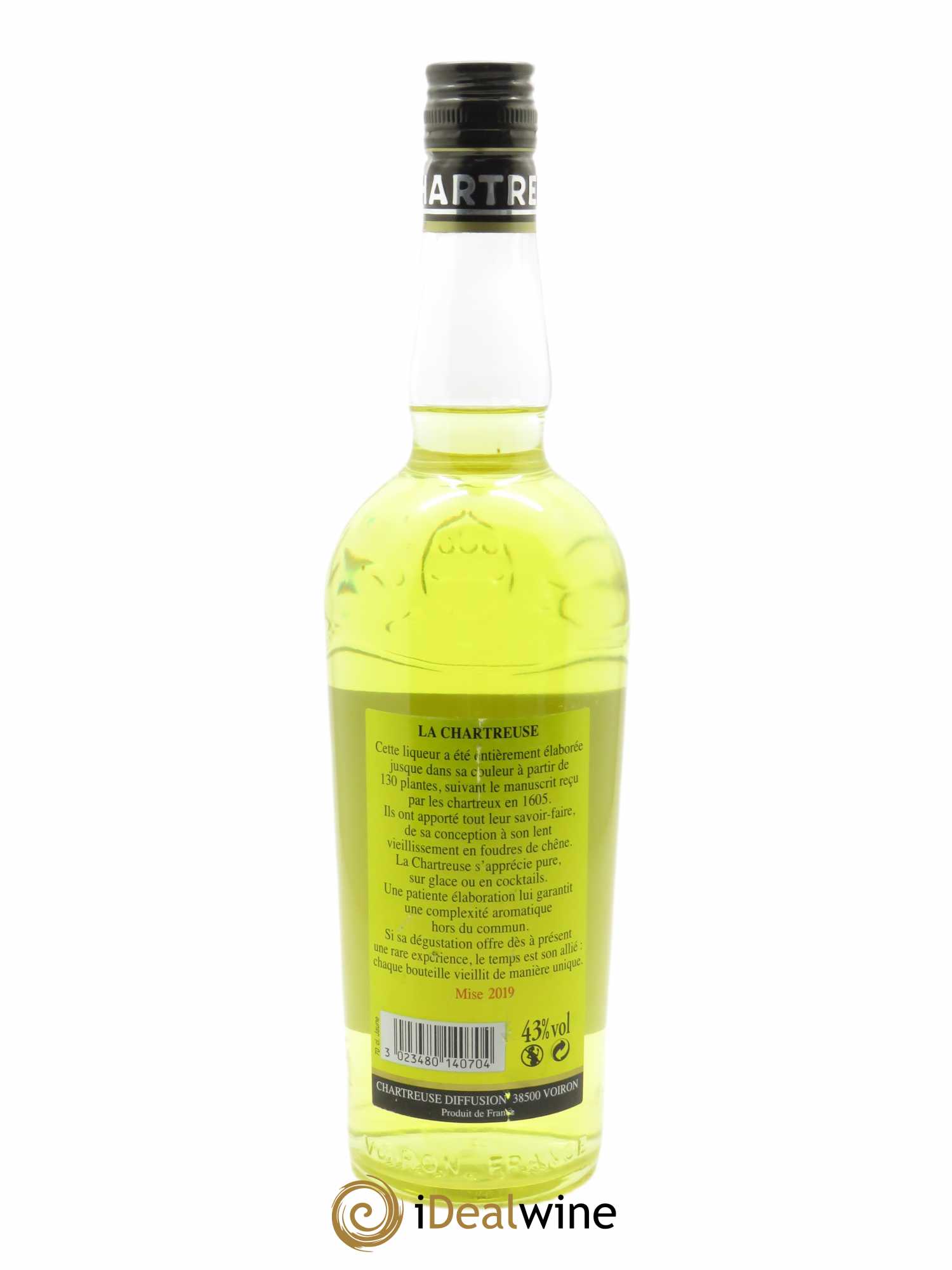 Chartreuse Pères Chartreux (70cl) 2019 - Lot de 1 bouteille - 1