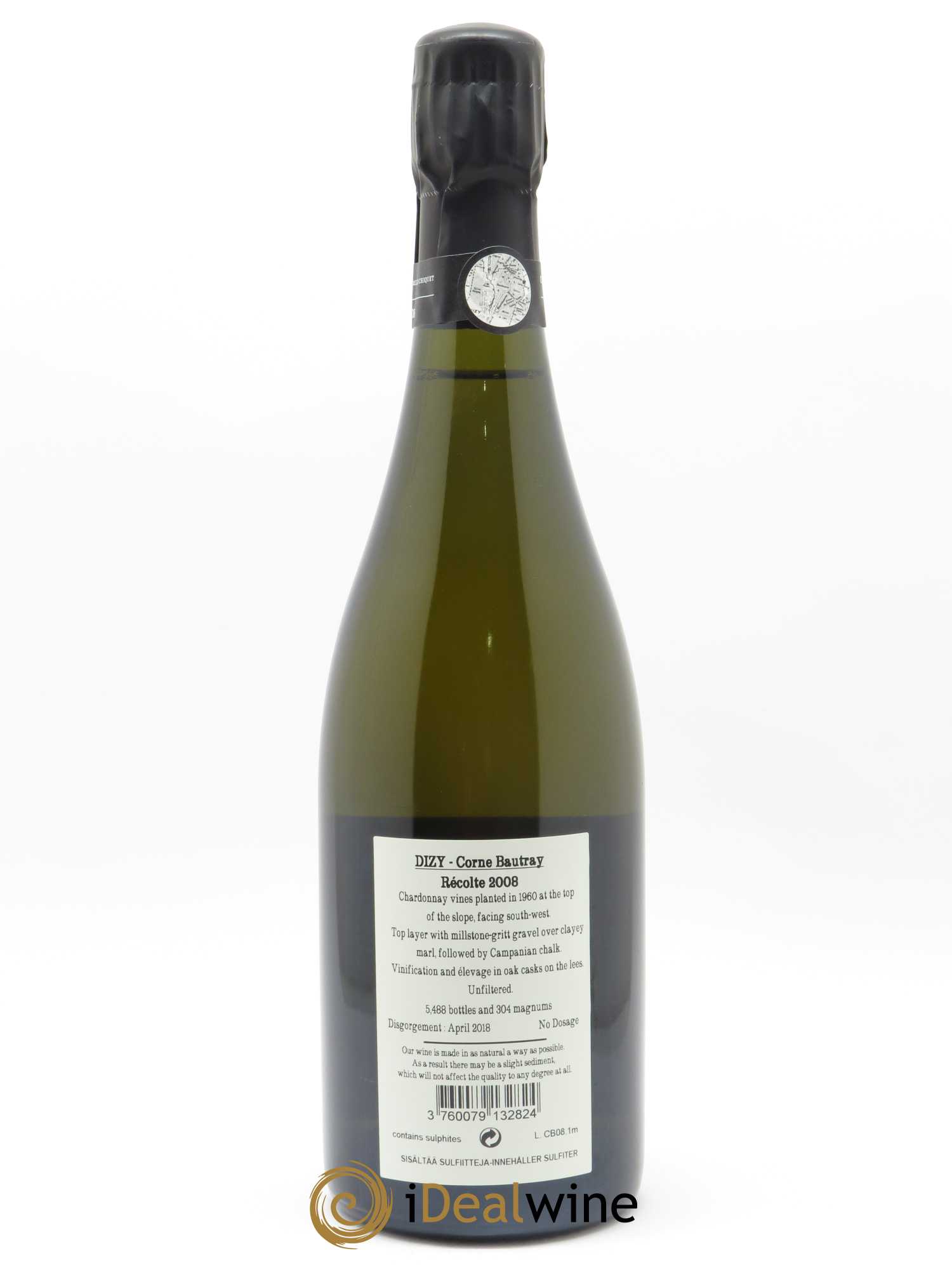 Dizy Corne Bautray Extra-Brut Jacquesson 2008 - Lot de 1 bouteille - 1