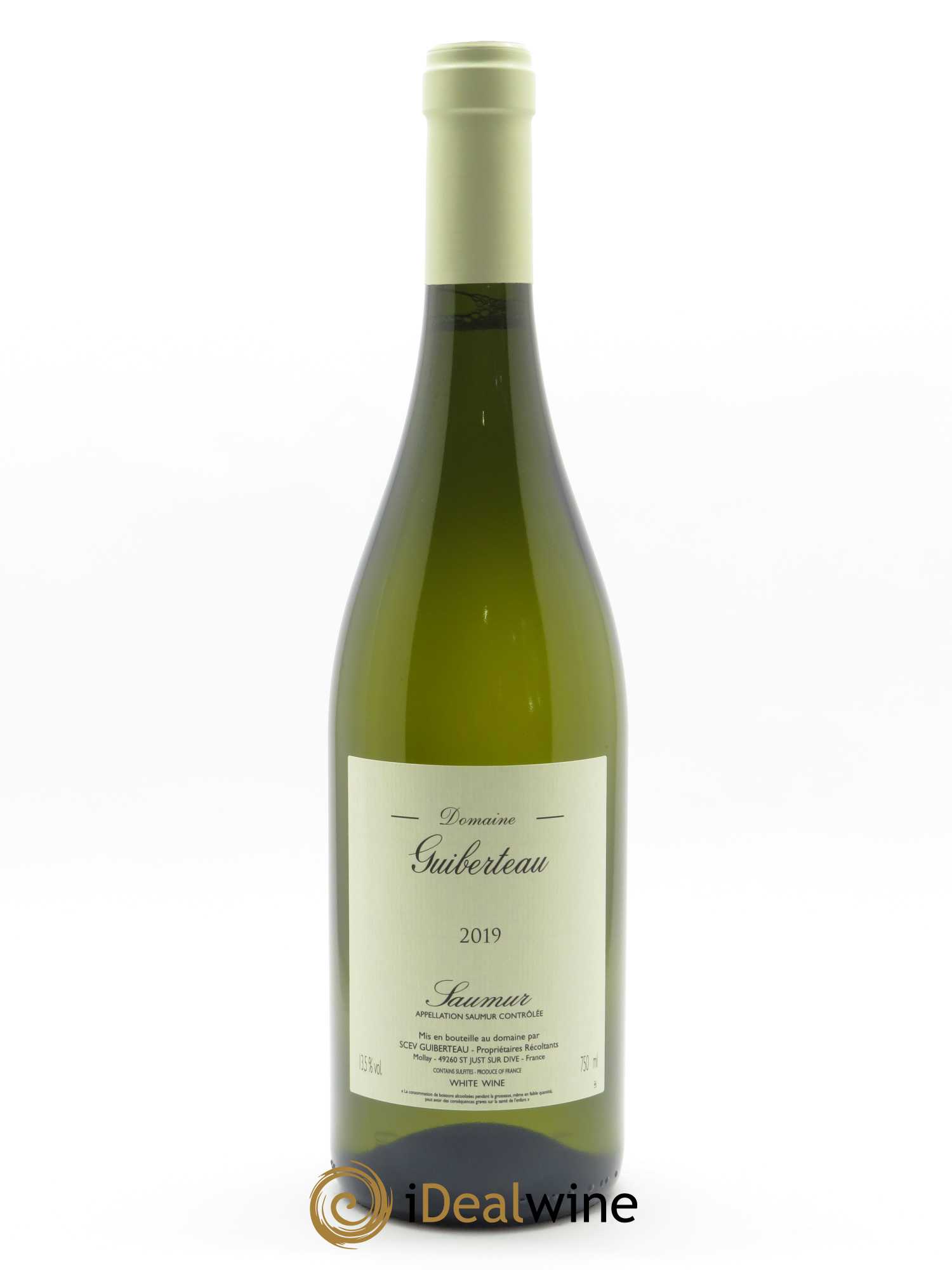 Saumur Domaine Guiberteau 2019 - Lot de 1 bouteille - 0