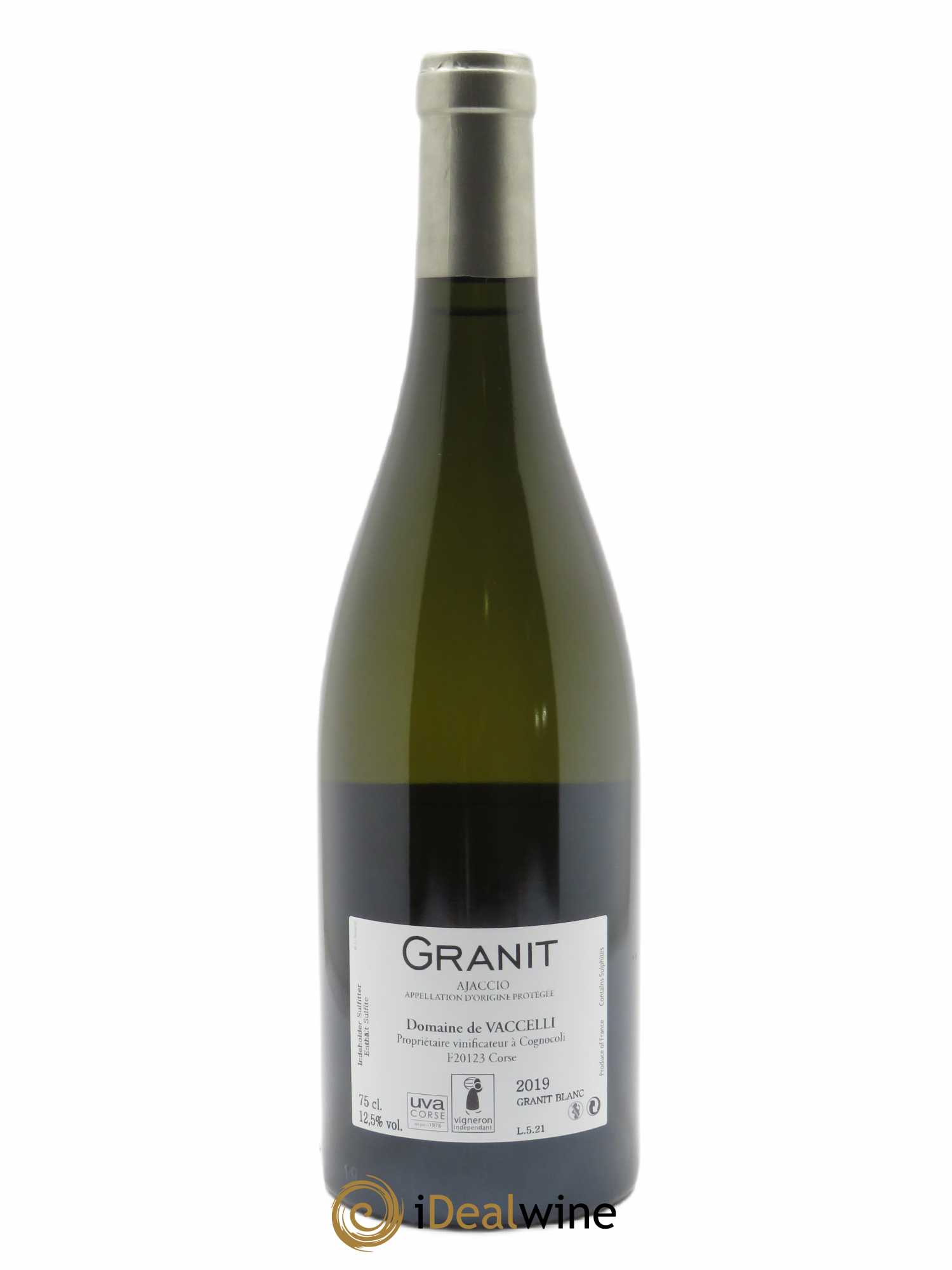 Ajaccio Granit Vaccelli 2019 - Lot de 1 bouteille - 1