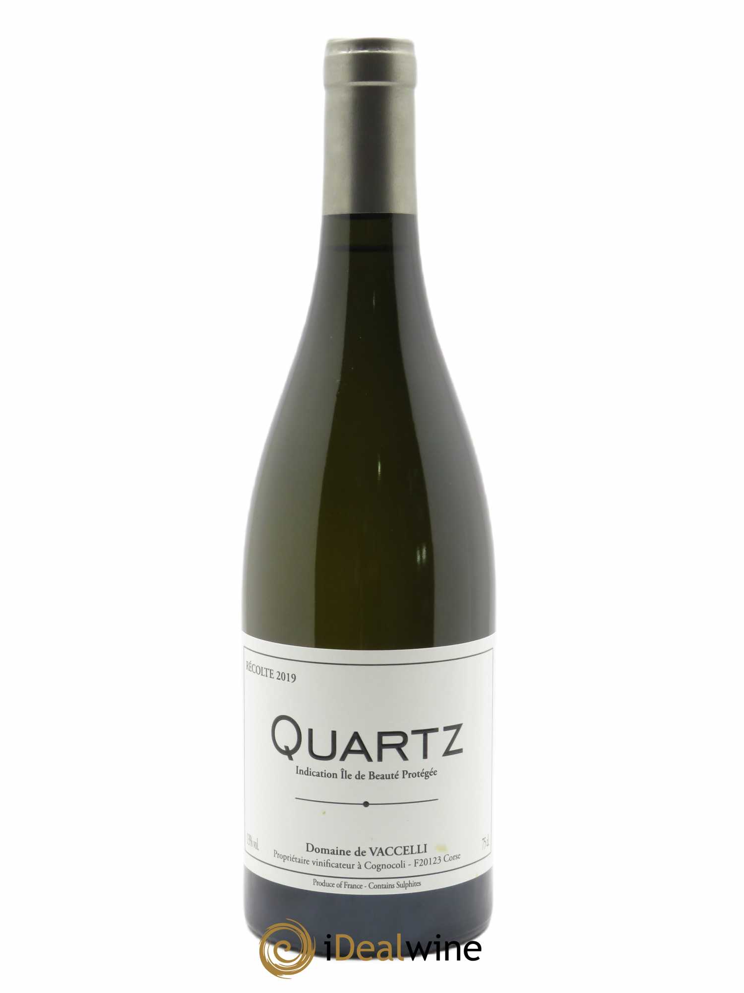 Ajaccio Quartz Vaccelli 2019 - Lot de 1 bouteille - 0