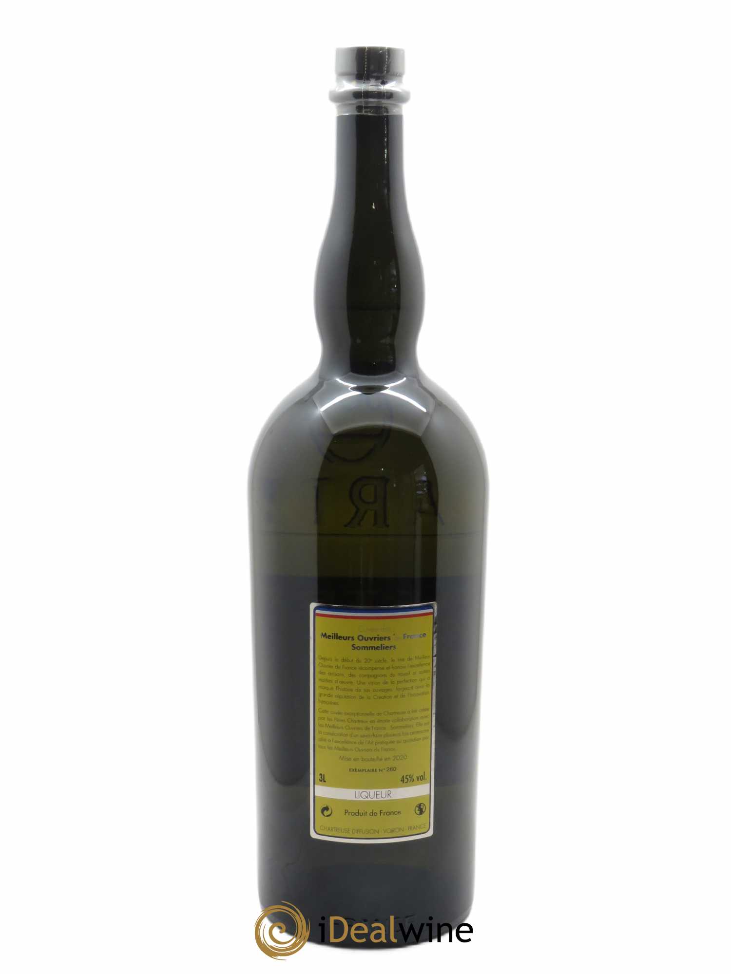 Chartreuse Meilleurs Ouvriers de France Sommeliers Pères Chartreux 2020 - Lot de 1 double magnum - 1