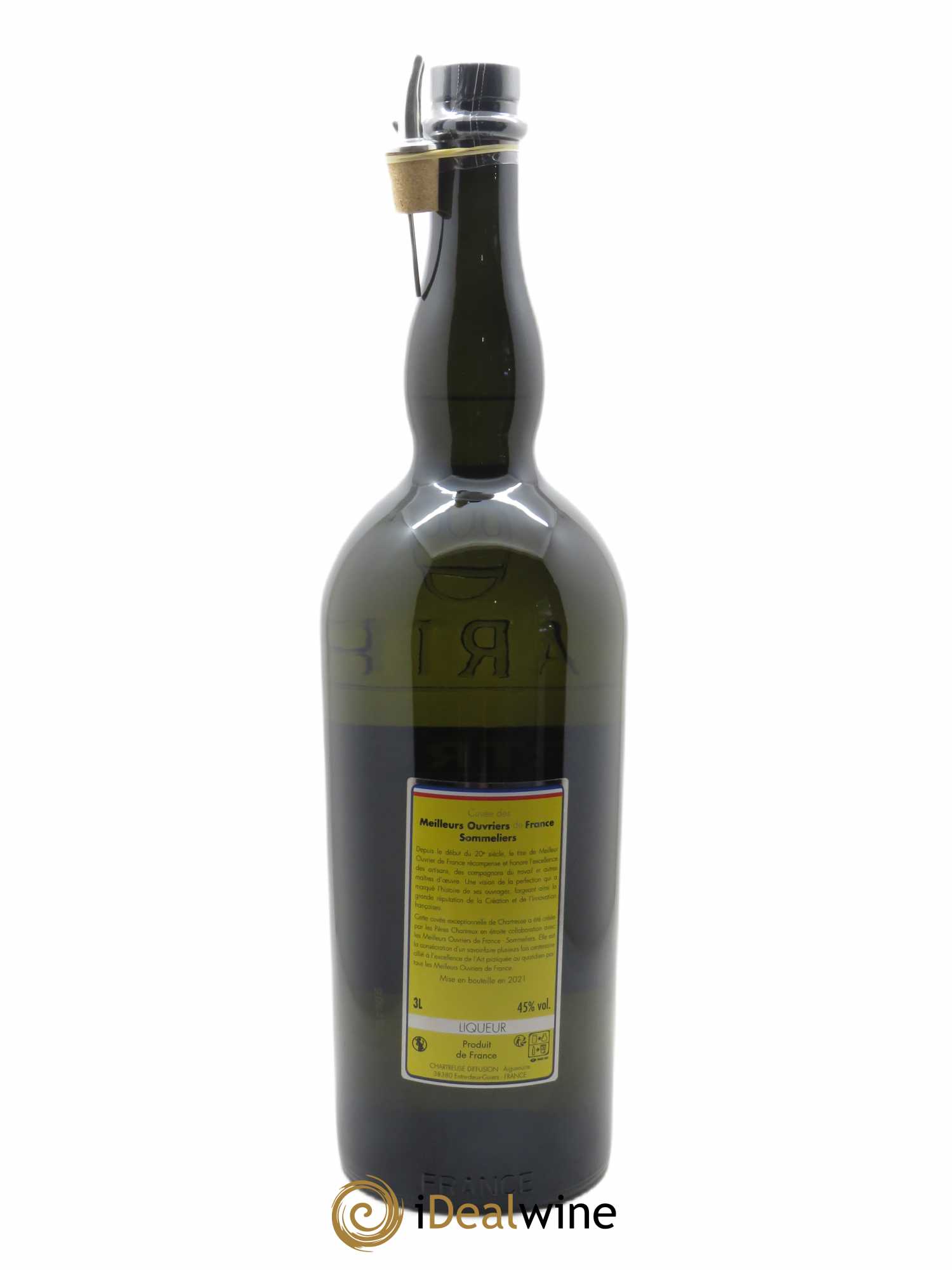 Chartreuse Meilleurs Ouvriers de France Sommeliers Pères Chartreux 2021 - Lot of 1 double magnum - 1