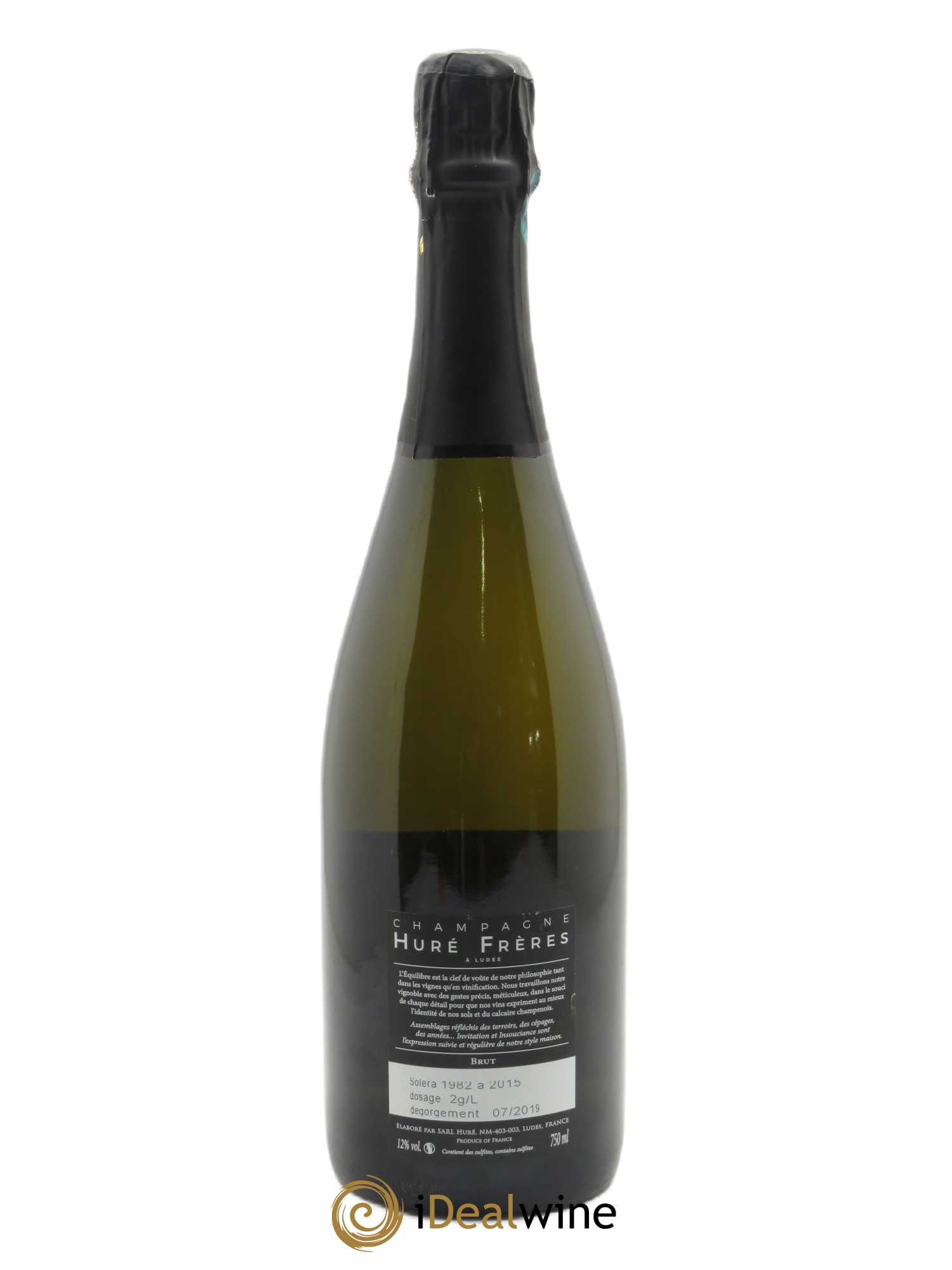 Mémoire Extra-Brut Huré Frères - Lot de 1 bouteille - 1