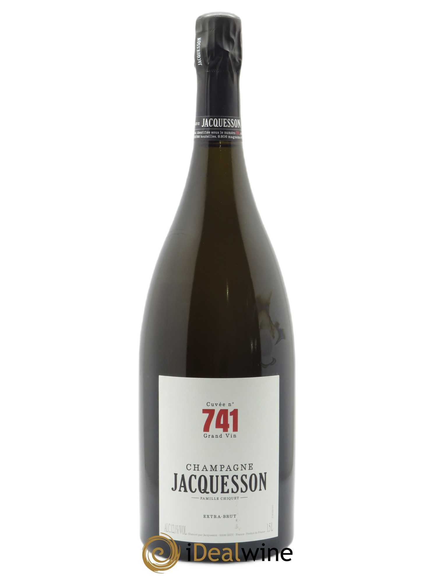Cuvée 741 Extra-Brut Jacquesson - Lot de 1 magnum - 0