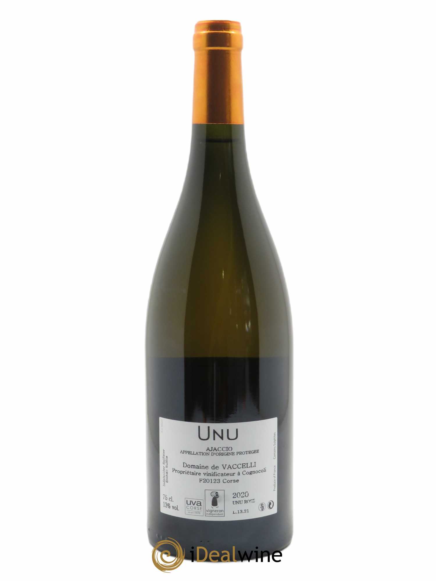 Ajaccio Unu Vaccelli - Lot de 1 bouteille - 1