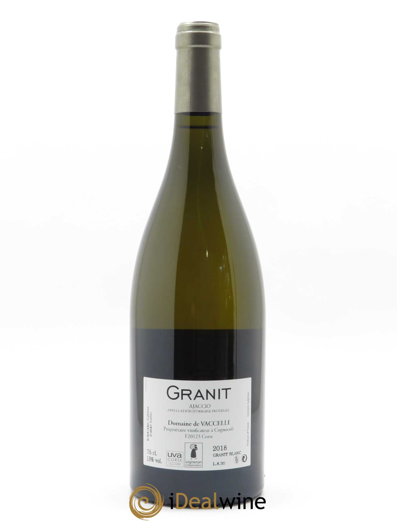 Ajaccio Granit Vaccelli 2018 - Lot de 1 bouteille - 1