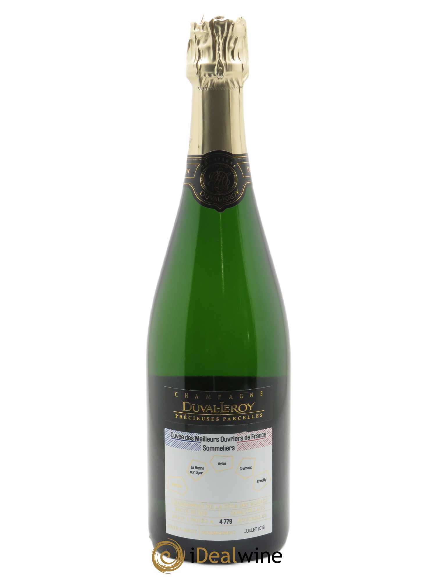 Cuvée des M.O.F Duval-Leroy 2010 - Lot de 1 bouteille - 0