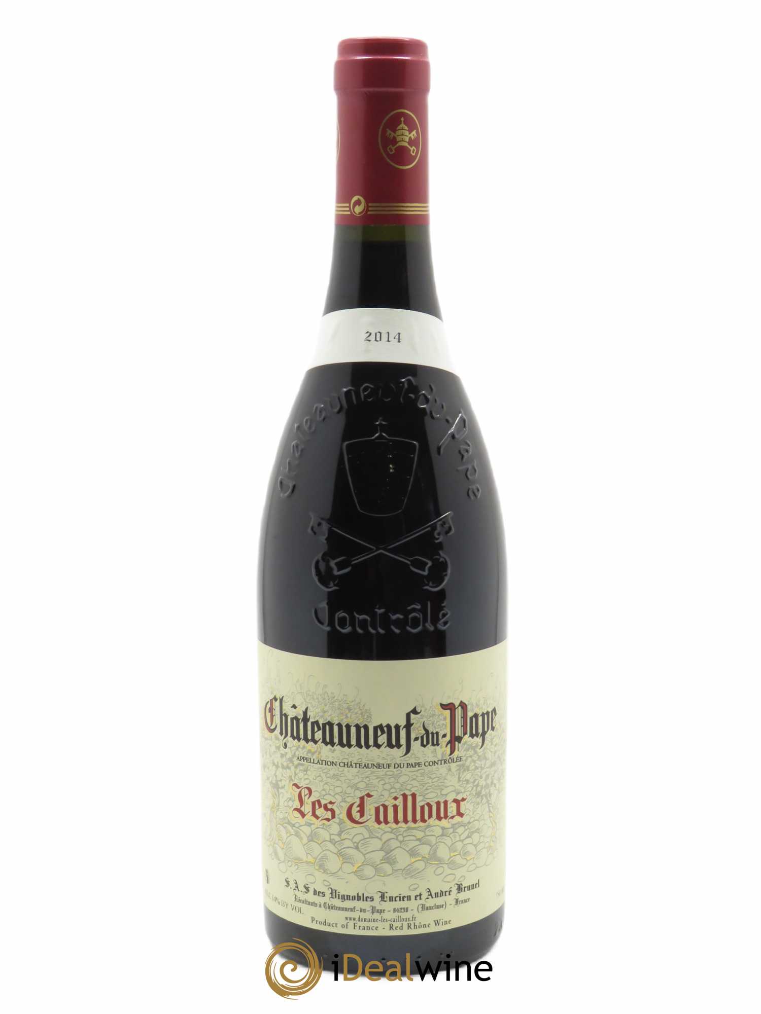 Châteauneuf-du-Pape Les Cailloux André Brunel 2014 - Lot de 1 bouteille - 0