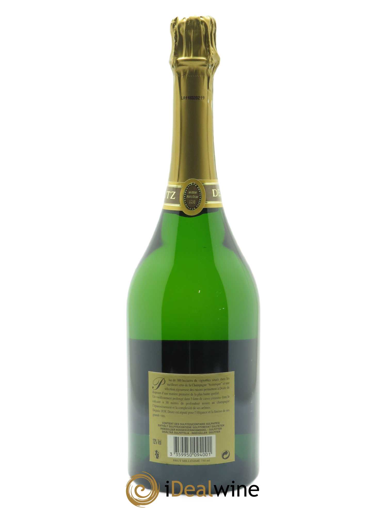 Brut Deutz 2014 - Lot of 1 bottle - 2