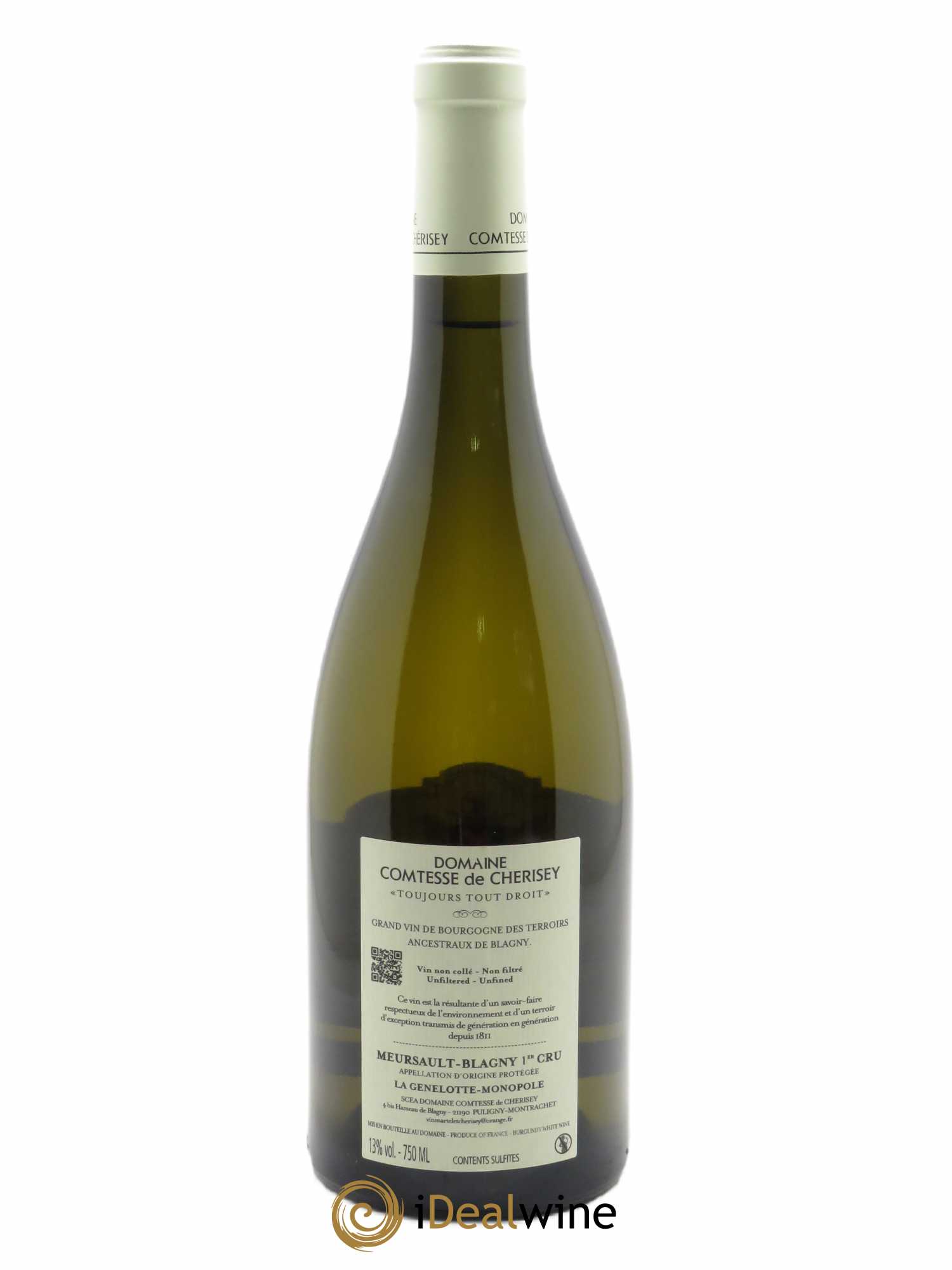 Meursault-Blagny 1er Cru La Genelotte Monopole Martelet de Cherisey (Domaine) 2016 - Lot de 1 bouteille - 1