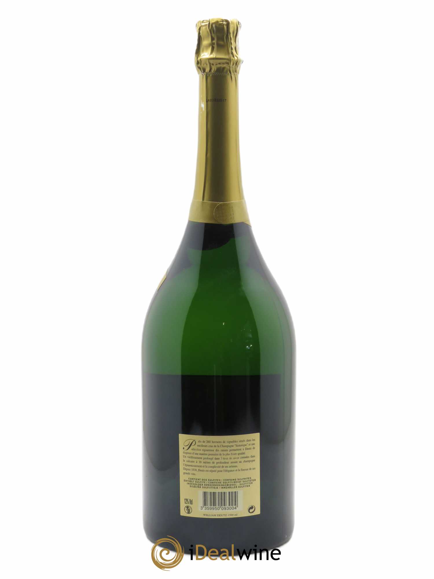 Cuvée William Deutz Deutz 2007 - Posten von 1 Magnum - 1