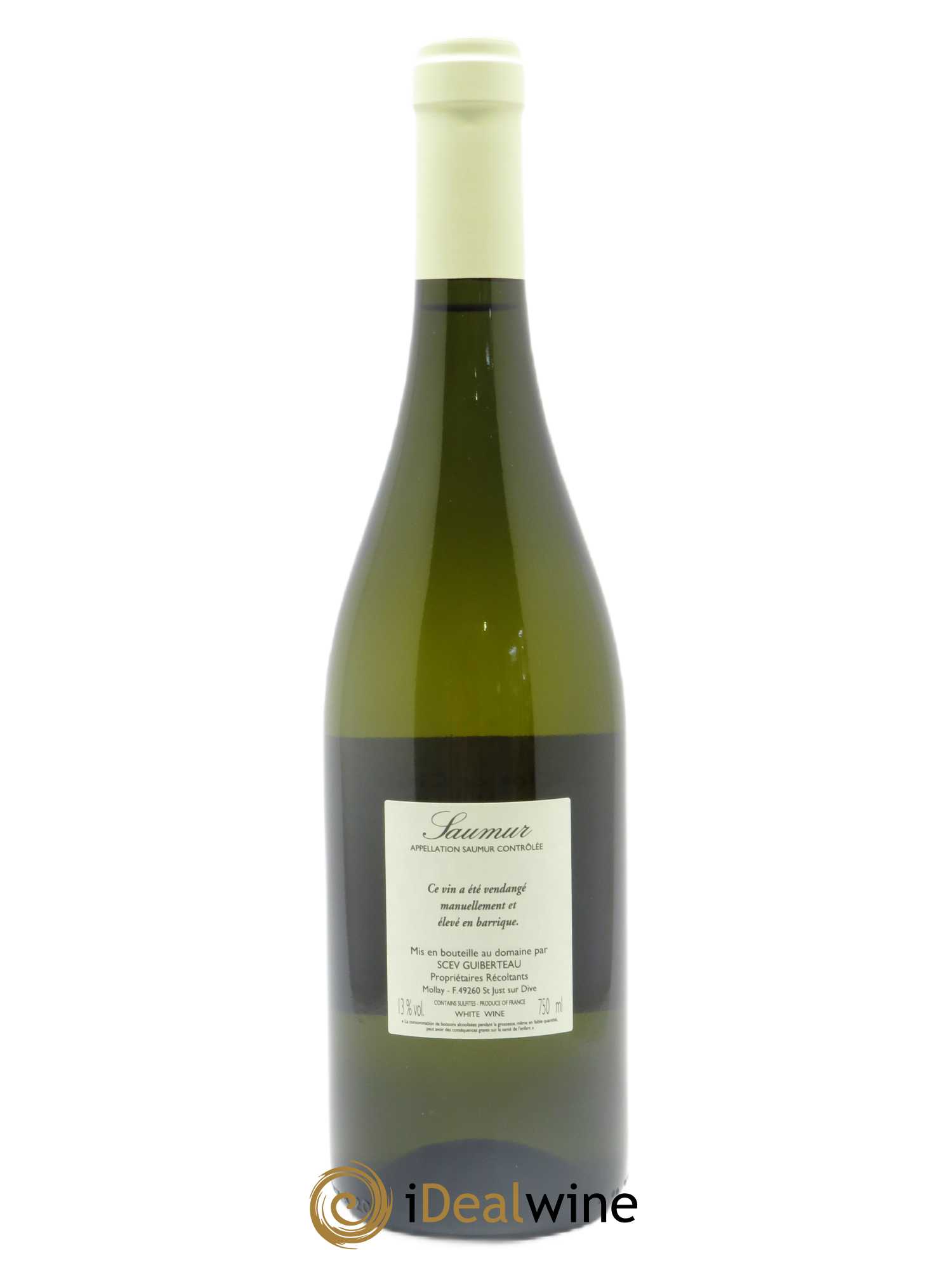 Saumur Clos de Guichaux Domaine Guiberteau 2017 - Lotto di 1 bottiglia - 1