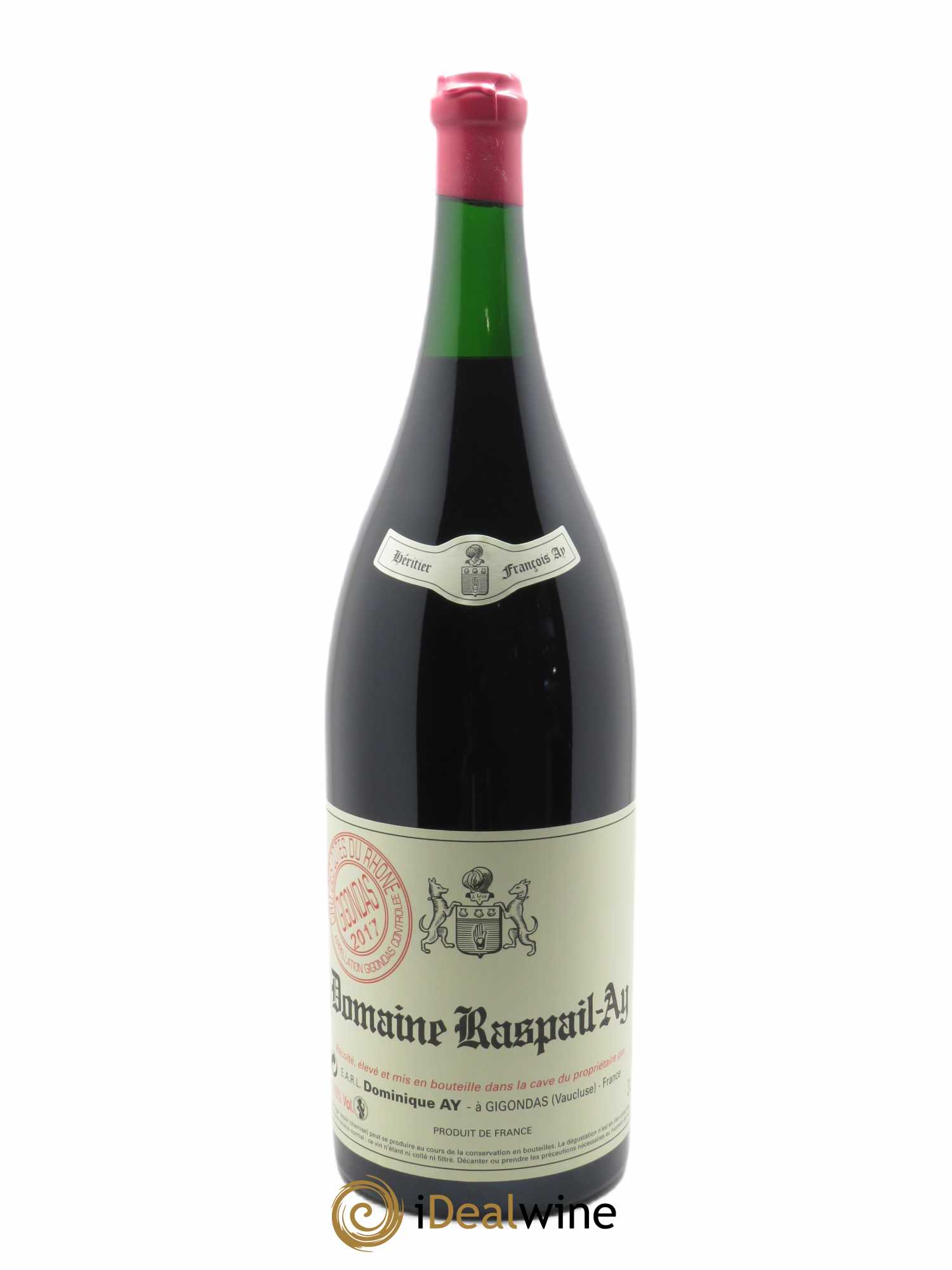 Gigondas Raspail-Ay 2017 - Posten von 1 Doppel-Magnum - 0