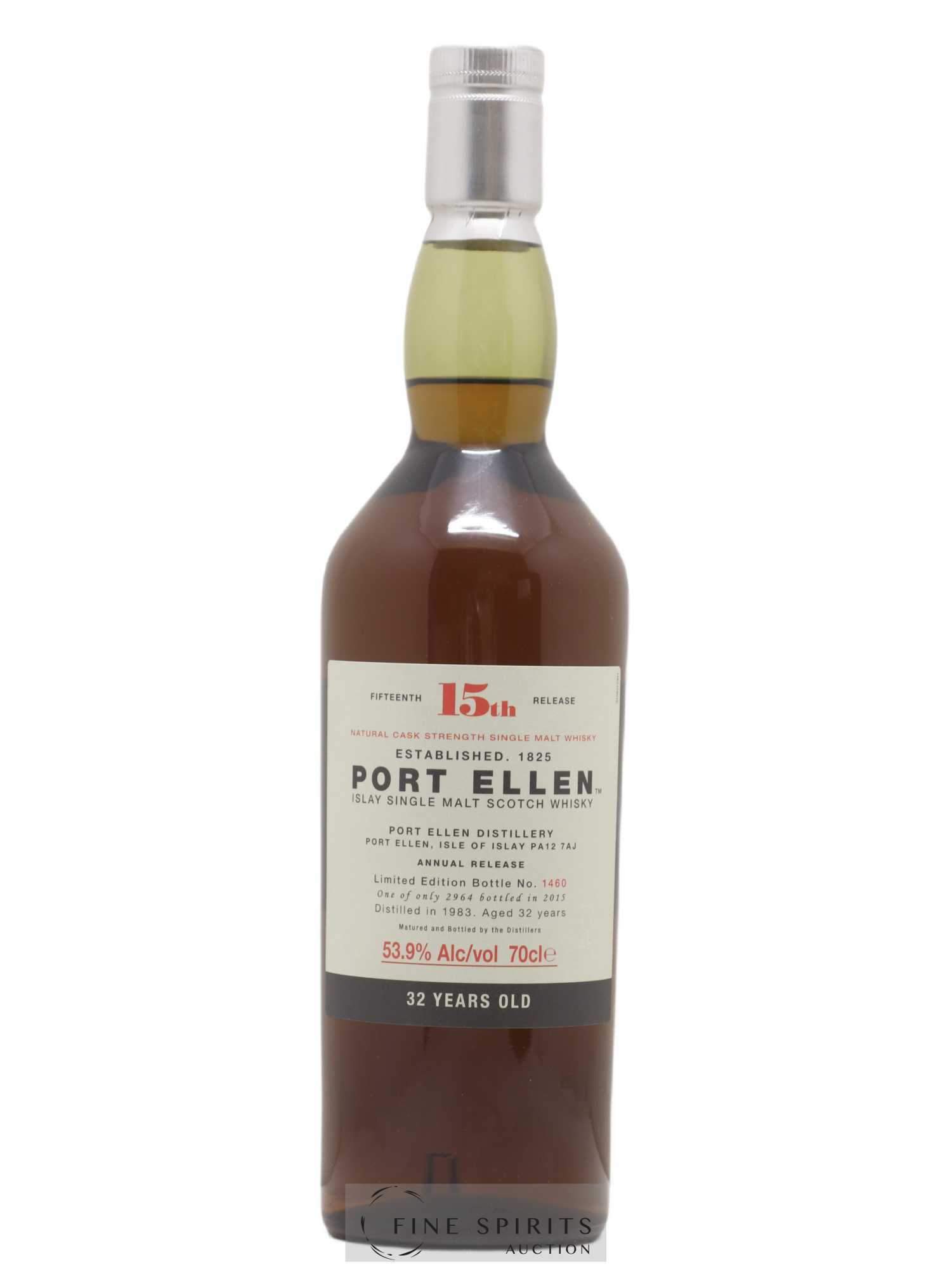 Port Ellen 32 years 1983 Of. 15th Release One of 2964 - bottled 2015 Limited Edition - Posten von 1 Flasche - 1