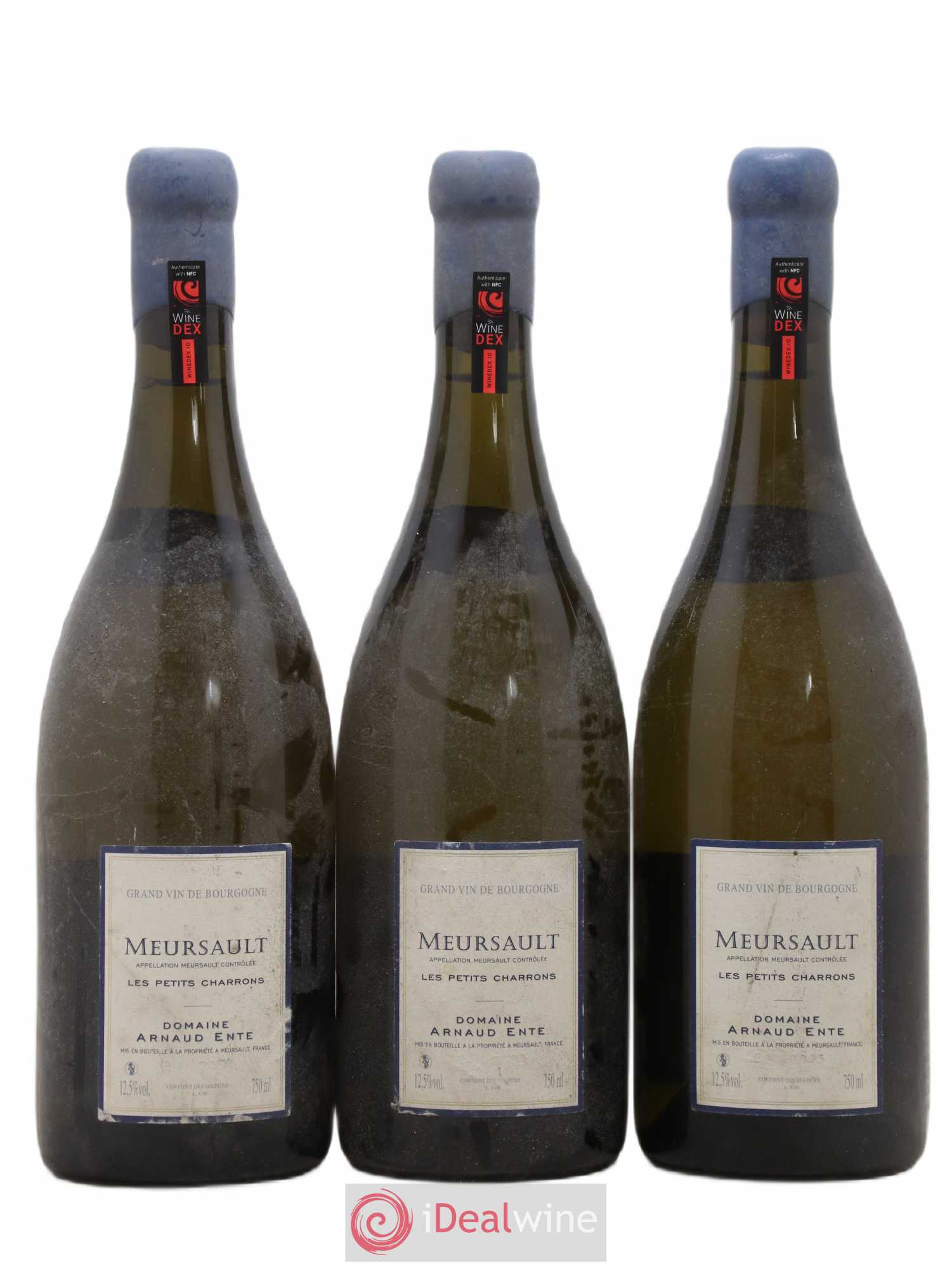Meursault Les Petits Charrons Arnaud Ente 2008 - Lot de 3 bouteilles - 1