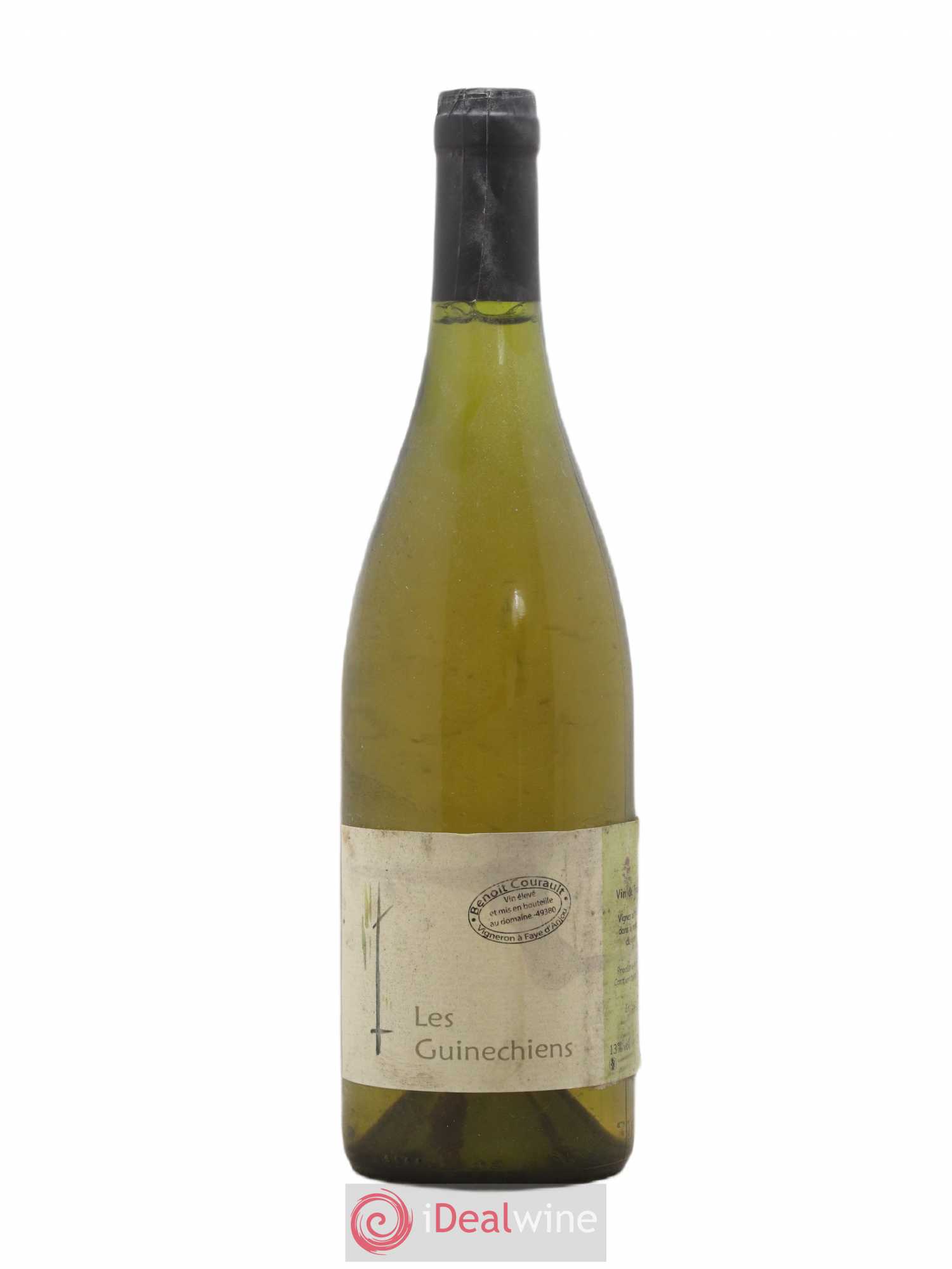 Vin de France Les Guinechiens Benoit Courault 2015 - Lot de 1 bouteille - 0