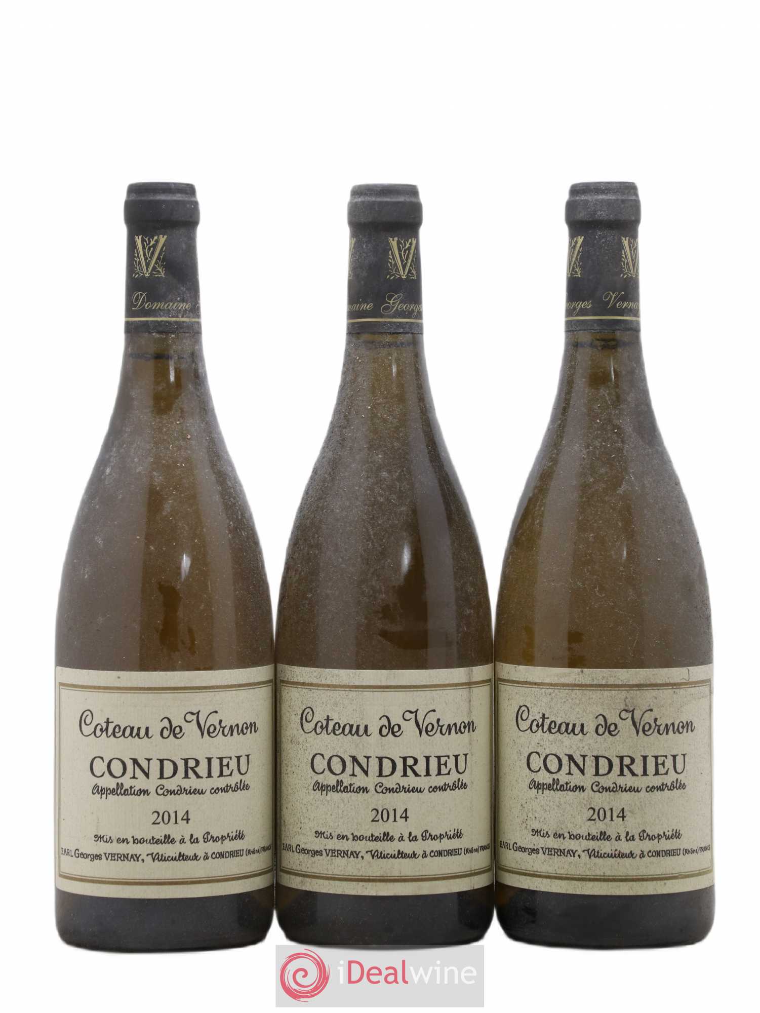 Condrieu Coteau de Vernon Georges Vernay 2014 - Lot de 3 bouteilles - 0