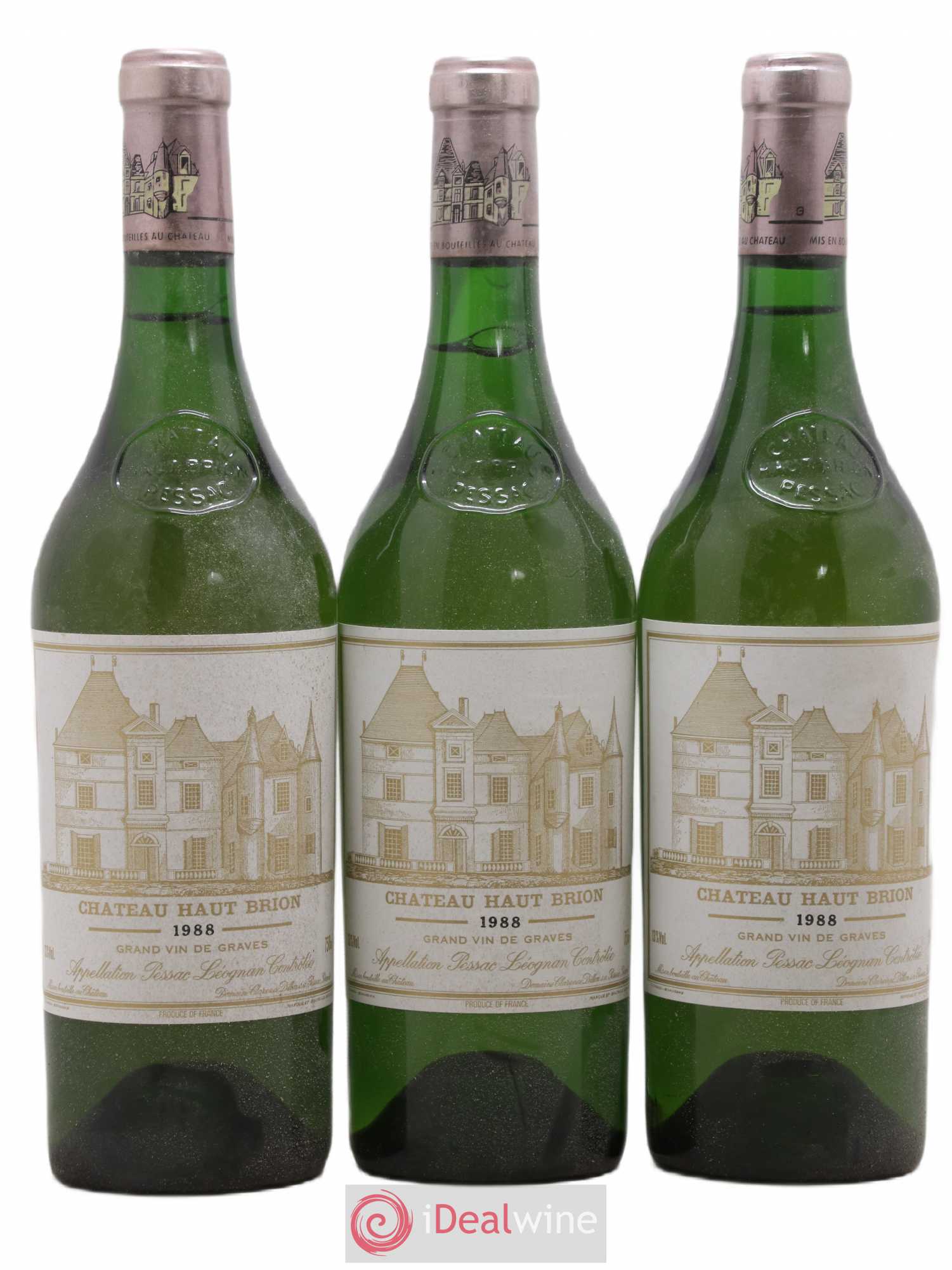 Château Haut Brion 1988 - Lot de 3 bouteilles - 0
