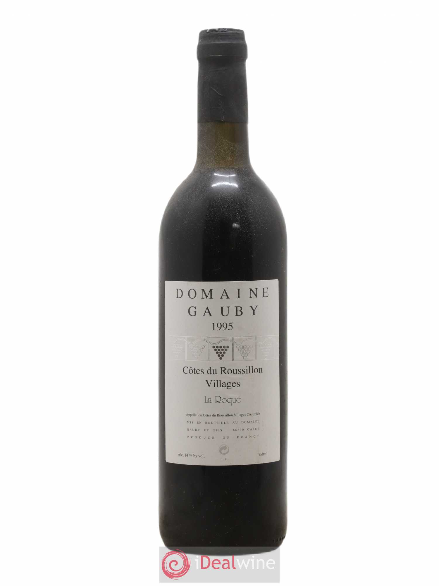 Côtes du Roussillon Villages La Roque Gauby (Domaine) 1995 - Lot de 1 bouteille - 0