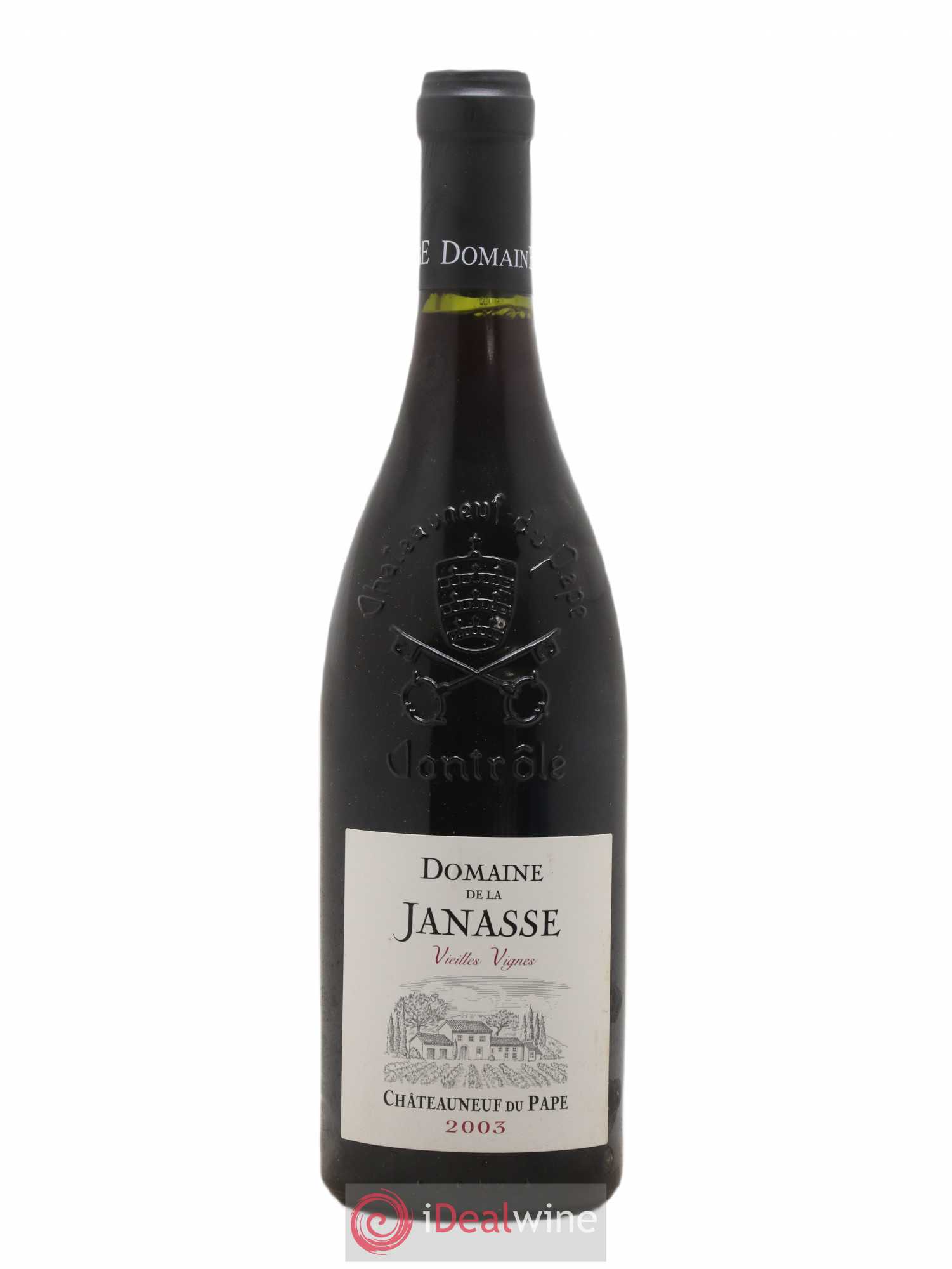 Châteauneuf-du-Pape Cuvée Vieilles Vignes La Janasse (Domaine de) 2003 - Lot de 1 bouteille - 0