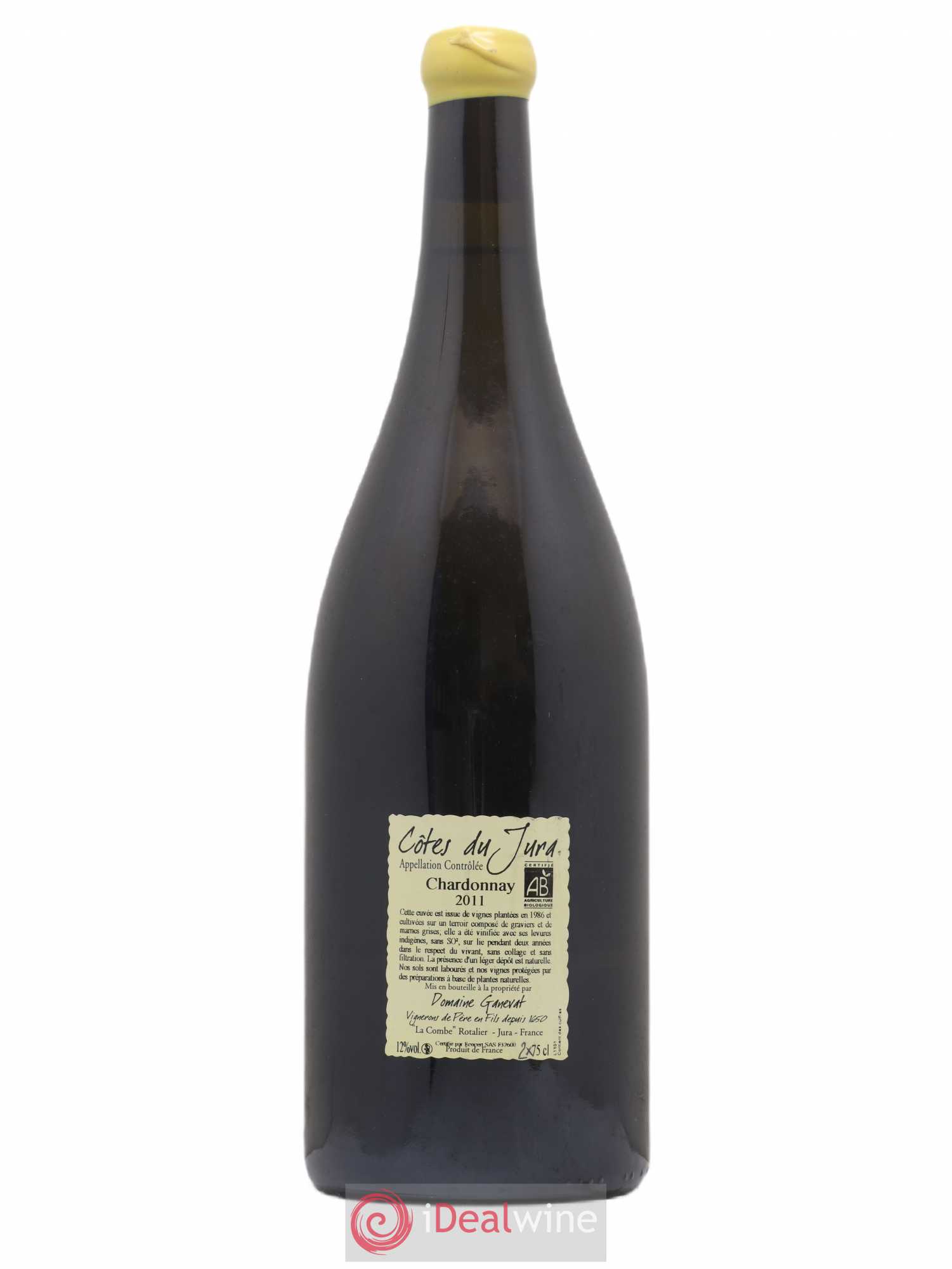 Côtes du Jura Cuvée Florine Jean-François Ganevat (Domaine) Chardonnay 2011 - Lot de 1 magnum - 1