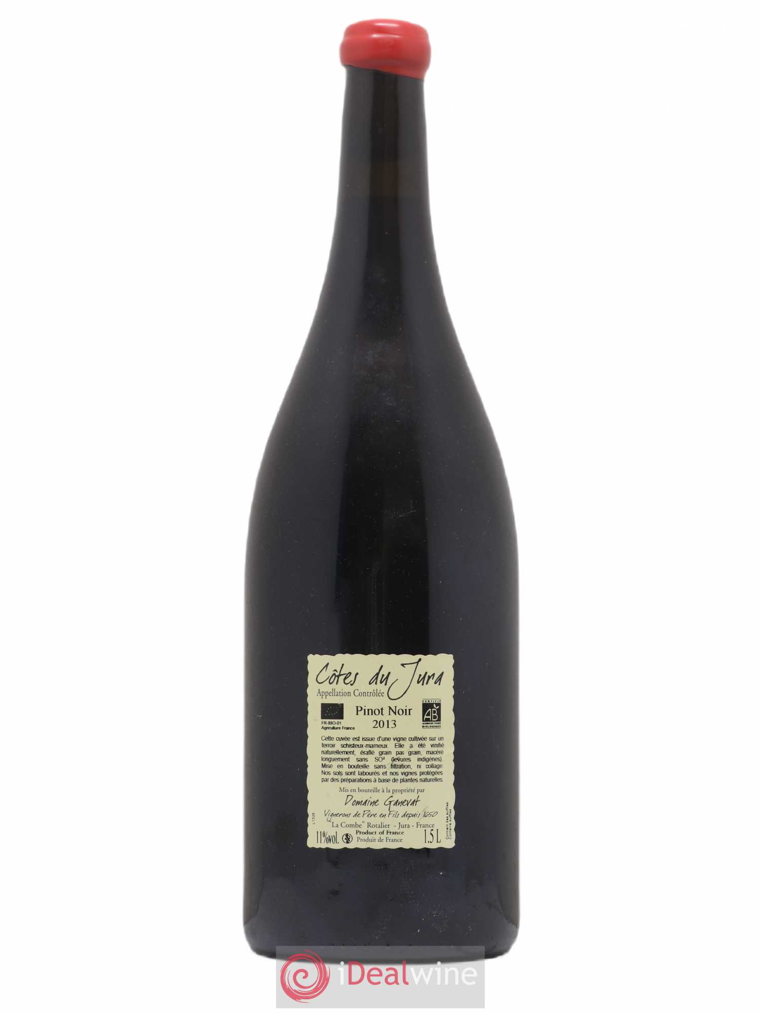 Côtes du Jura Julien En Billat Jean-François Ganevat (Domaine) Pinot Noir 2013 - Lot de 1 magnum - 1