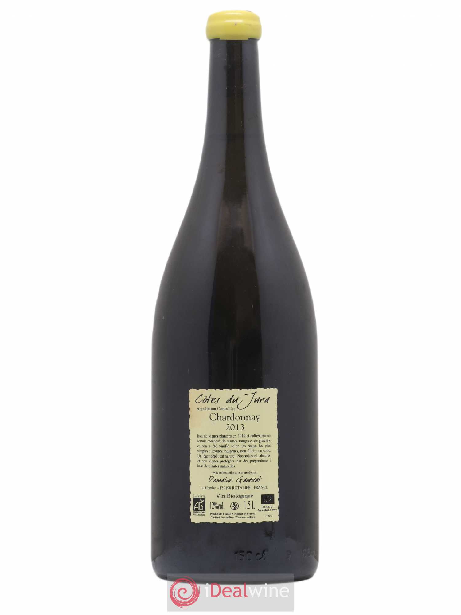 Côtes du Jura Les Grands Teppes Vieilles Vignes Jean-François Ganevat (Domaine) Chardonnay 2013 - Lot de 1 magnum - 1