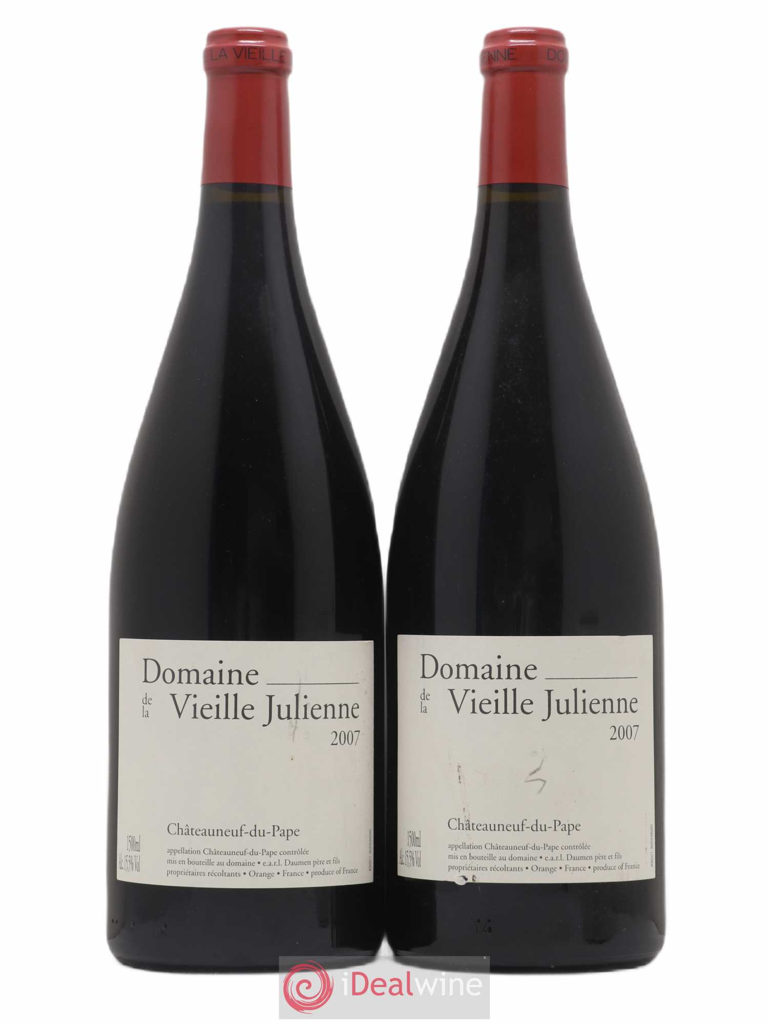 Châteauneuf-du-Pape Vieille Julienne (Domaine de la) Jean-Paul Daumen 2007 - Lot de 2 magnums - 0