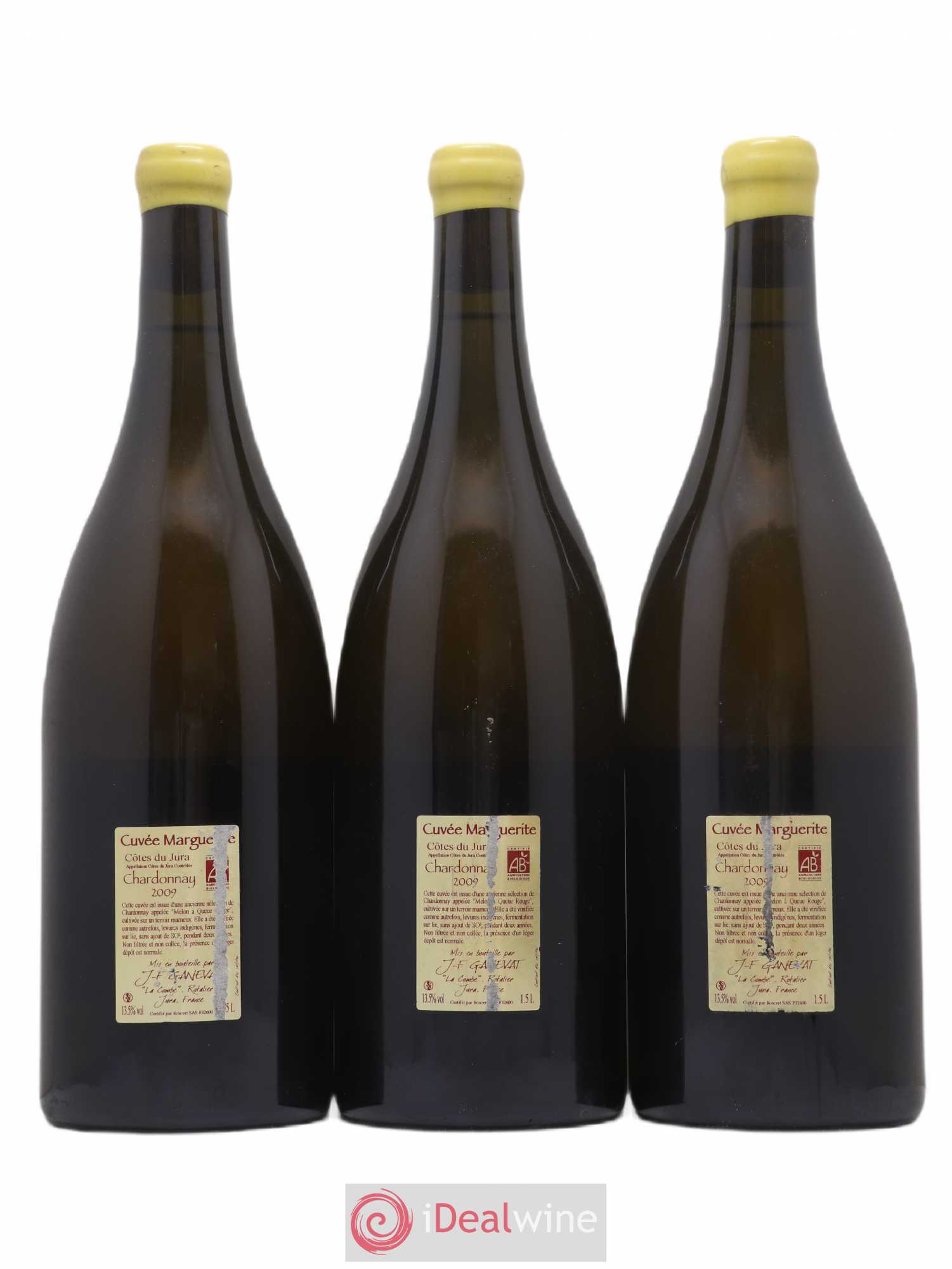 Côtes du Jura Cuvée Marguerite Jean-François Ganevat (Domaine) Chardonnay 2009 - Lot de 3 magnums - 1