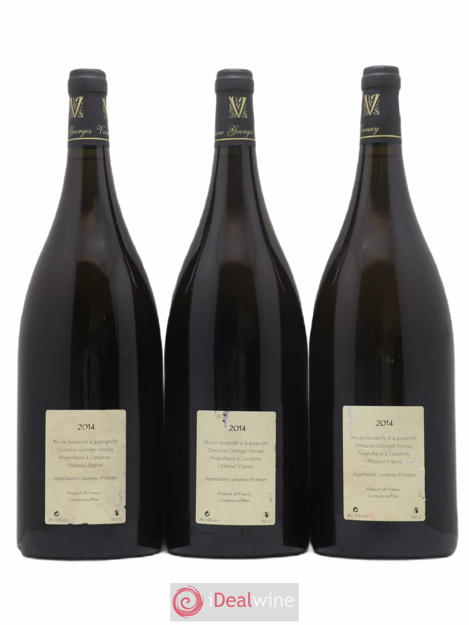 Condrieu Coteau de Vernon Georges Vernay 2014 - Posten von 3 Magnum - 1