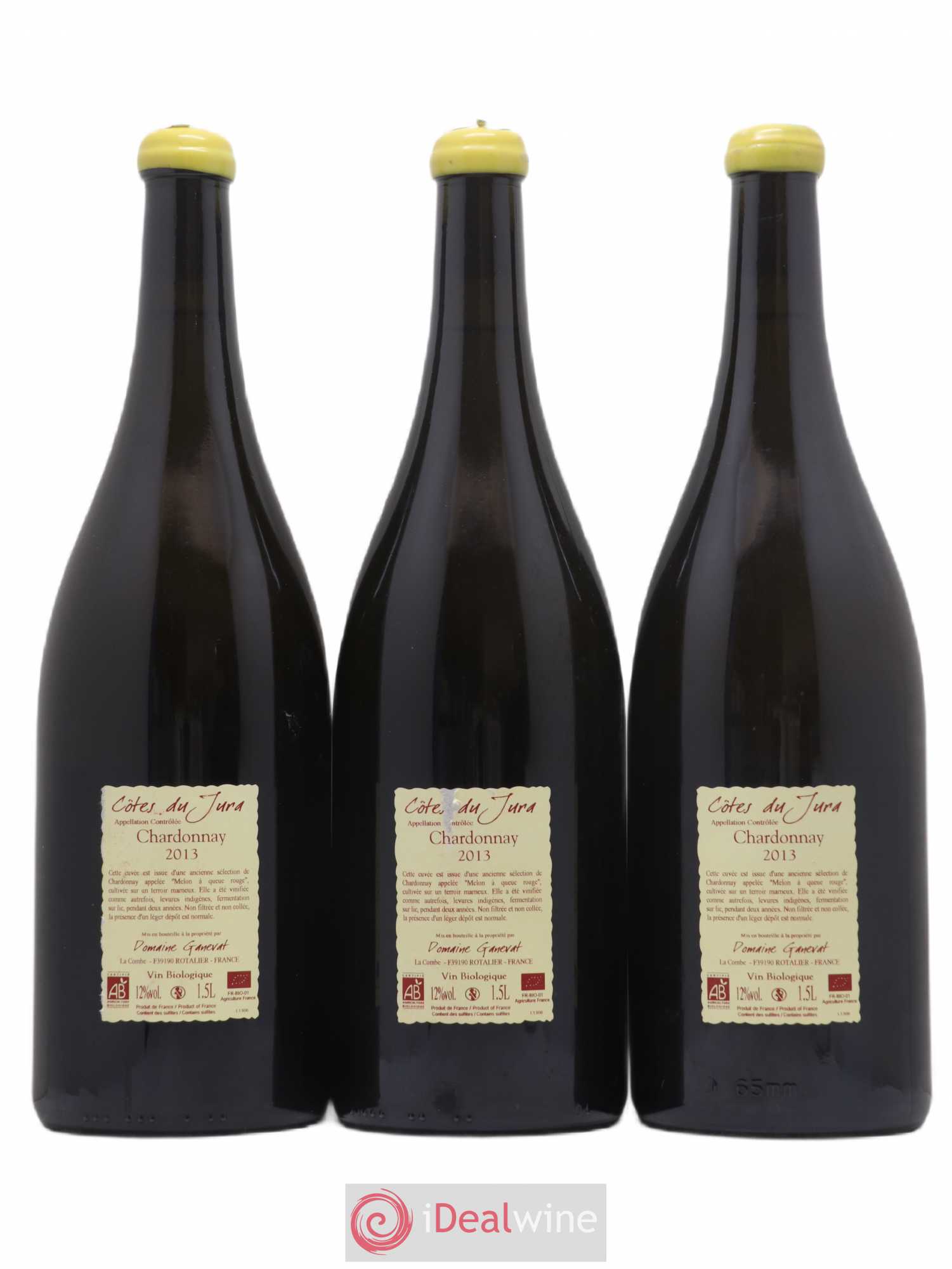 Côtes du Jura Cuvée Marguerite Jean-François Ganevat (Domaine) Chardonnay 2013 - Lot de 3 magnums - 1