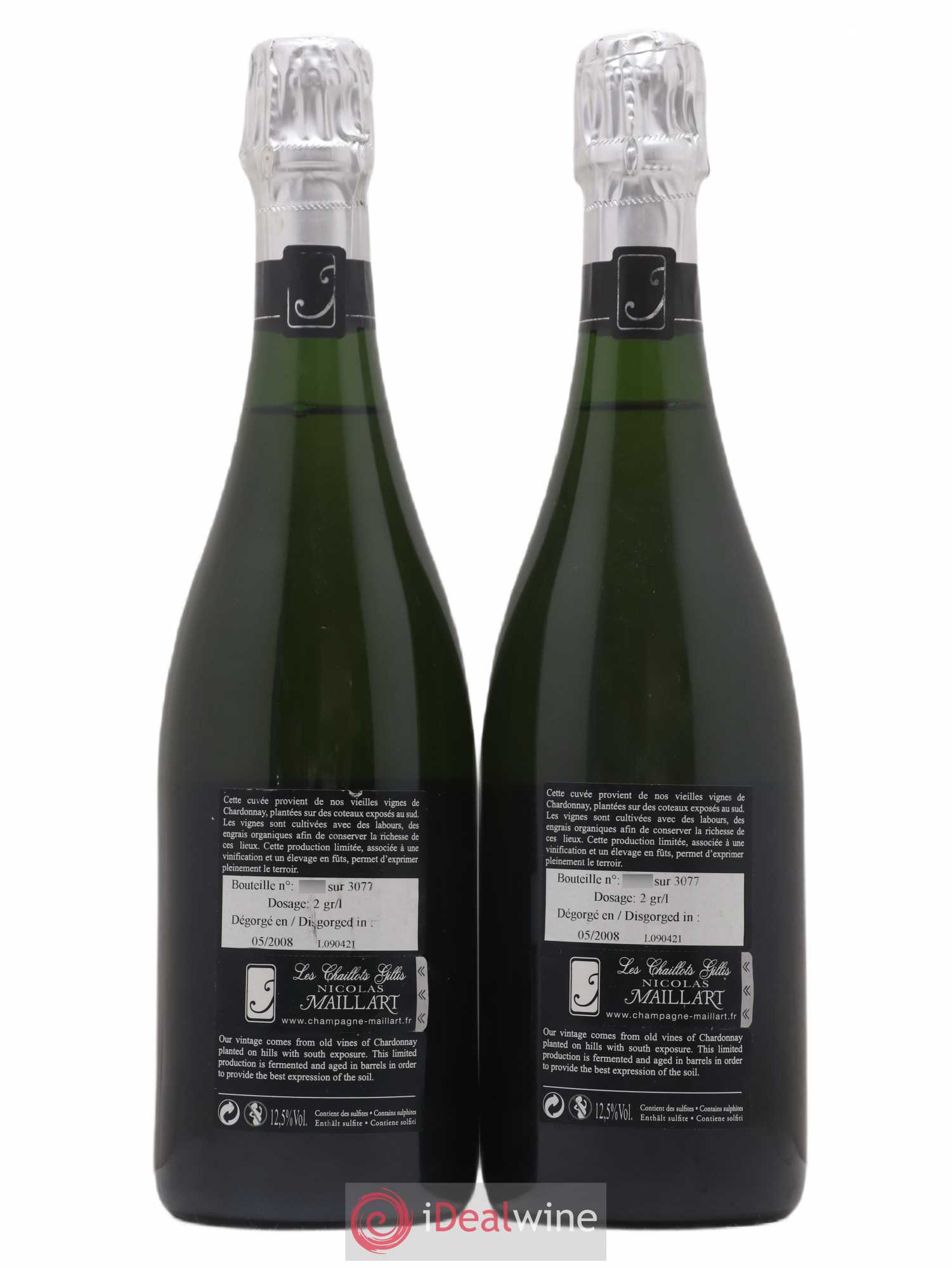 Champagne 2003 - Posten von 2 Flaschen - 1