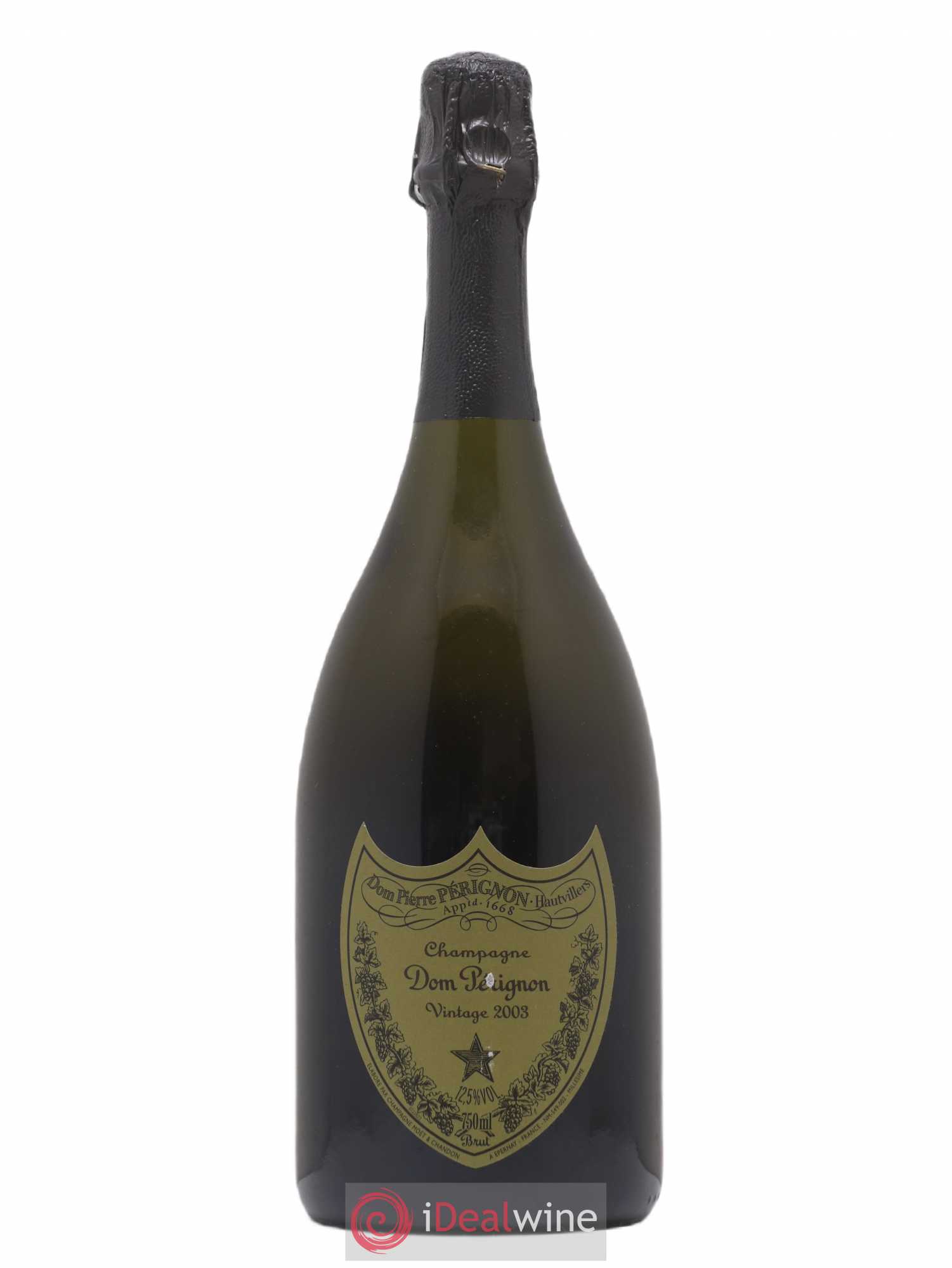 Brut Dom Pérignon 2003 - Lot de 1 bouteille - 0