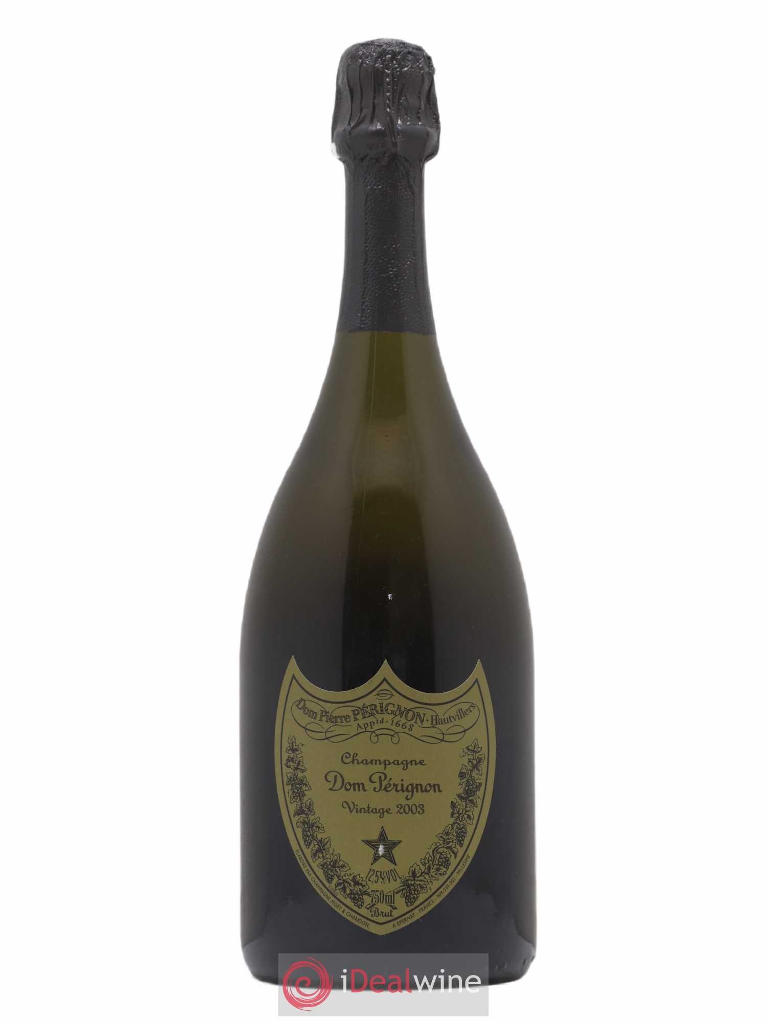 Brut Dom Pérignon 2003 - Lot de 1 bouteille - 0