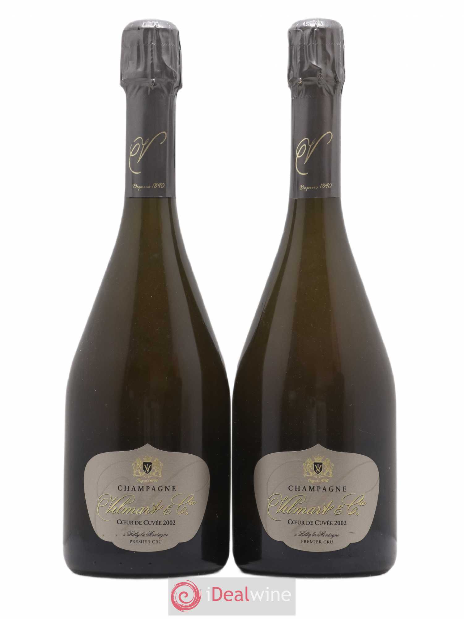 Champagne 2002 - Posten von 2 Flaschen - 0