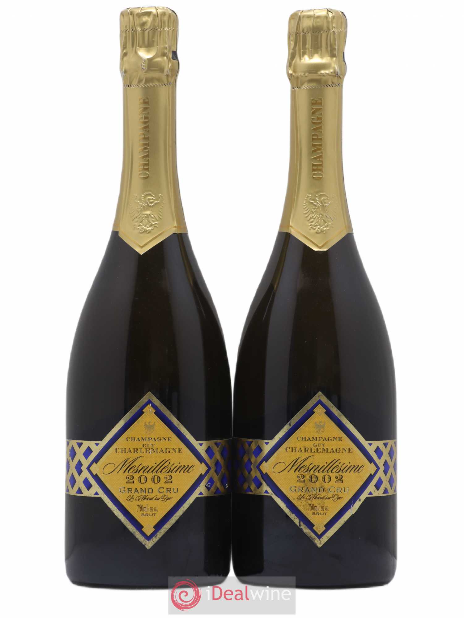 Champagne 2002 - Posten von 2 Flaschen - 0