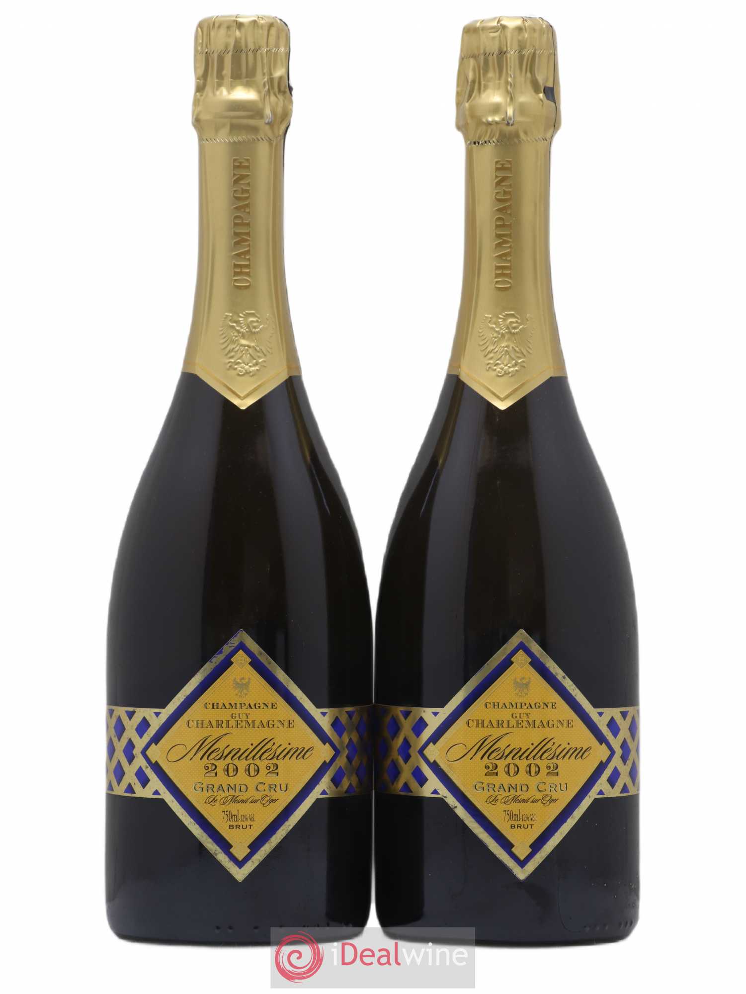 Champagne 2002 - Posten von 2 Flaschen - 0