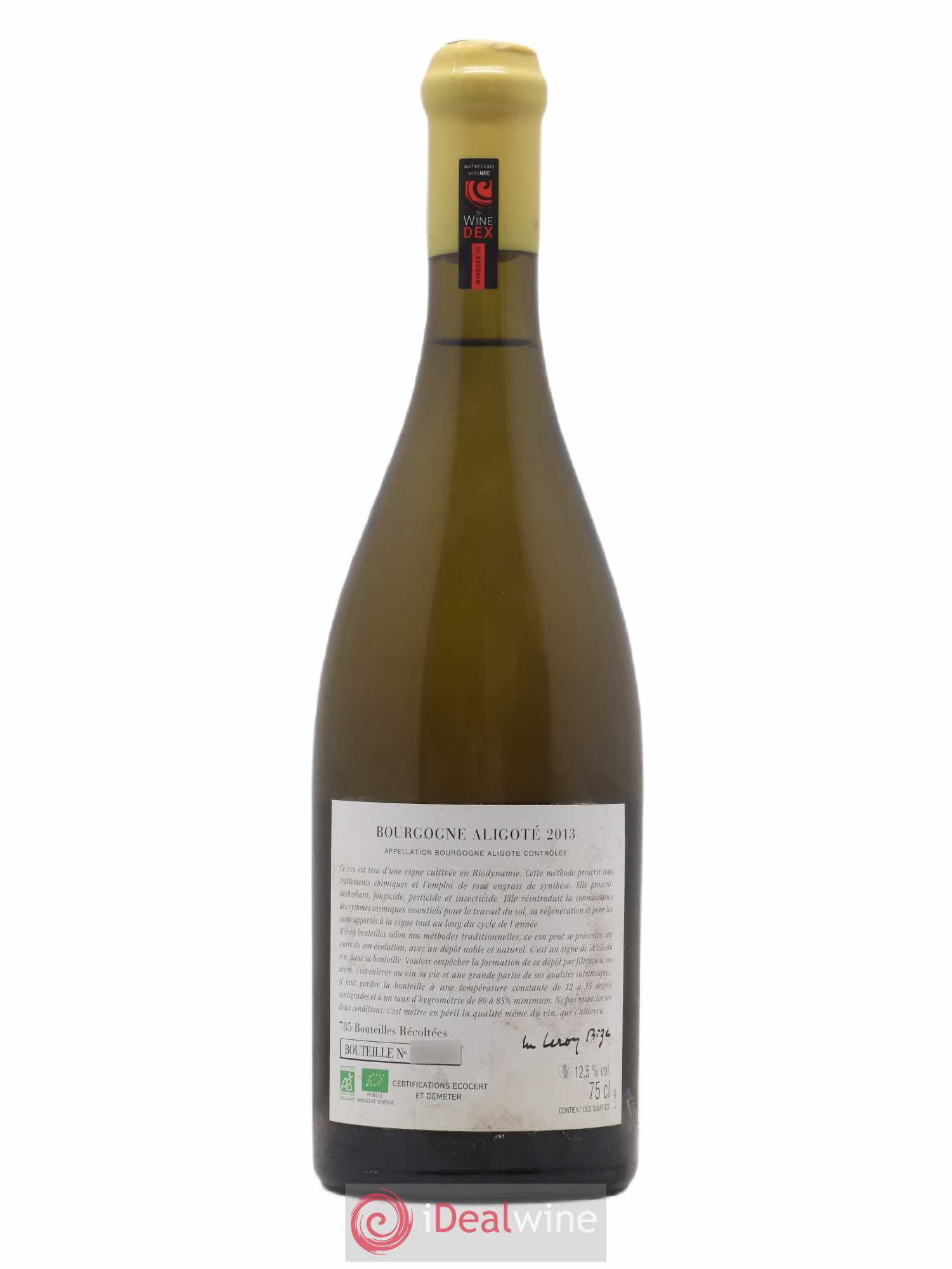 Bourgogne Aligoté Sous Chatelet d'Auvenay (Domaine) 2013 - Lot de 1 bouteille - 1