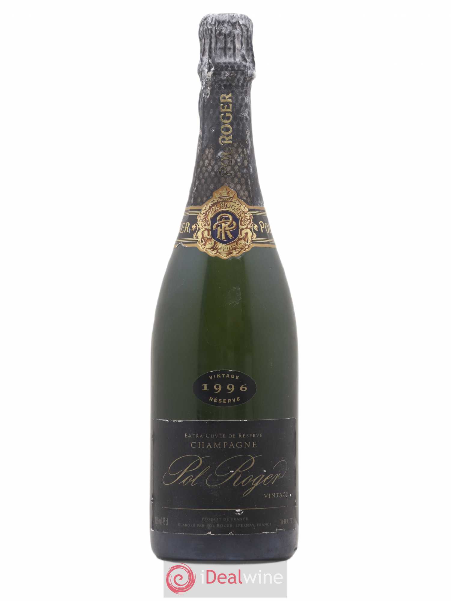 Brut Vintage Pol Roger Réserve 1996 - Lot de 1 bouteille - 0