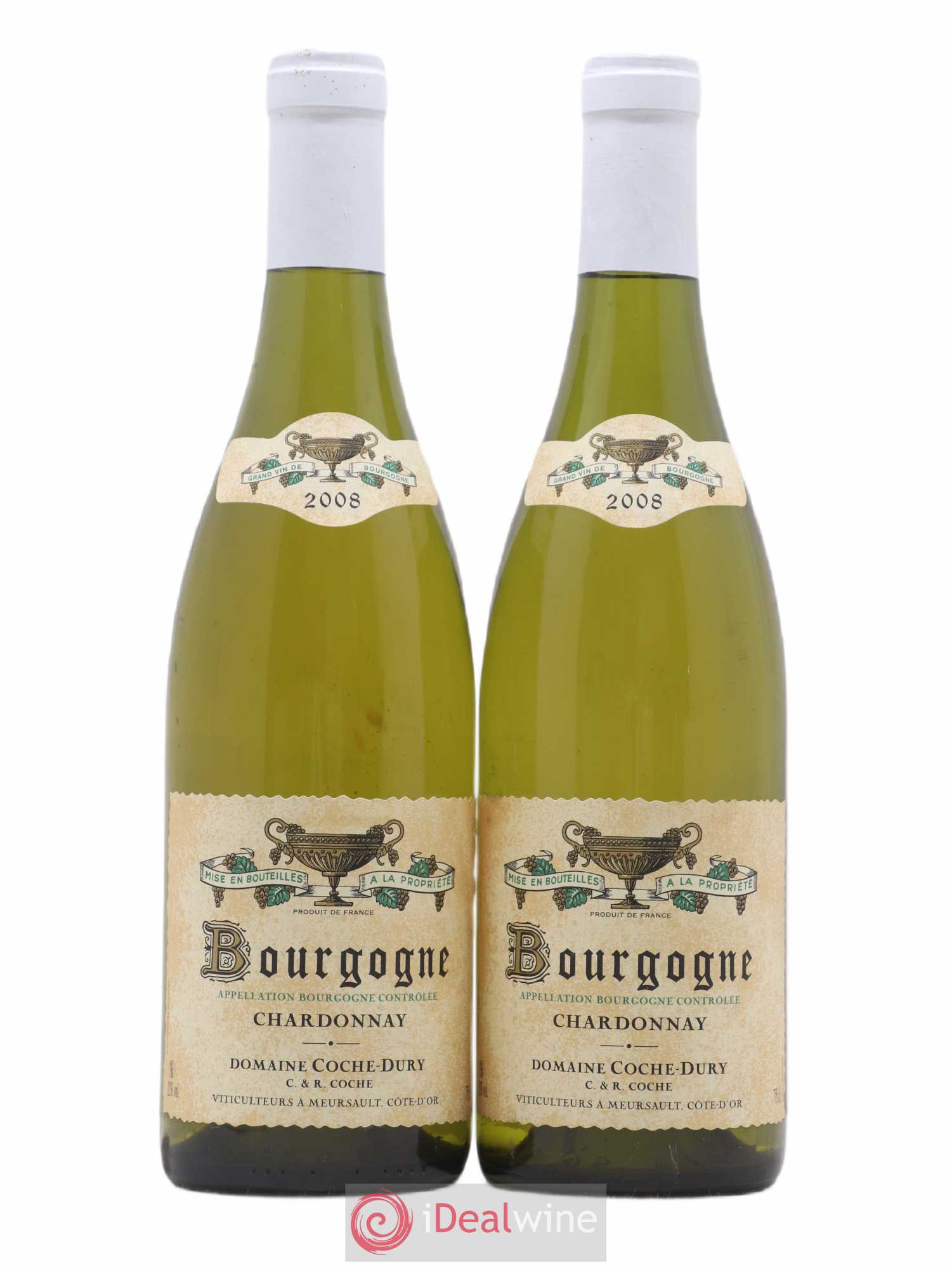 Bourgogne Coche Dury (Domaine) 2008 - Lot de 2 bouteilles - 0