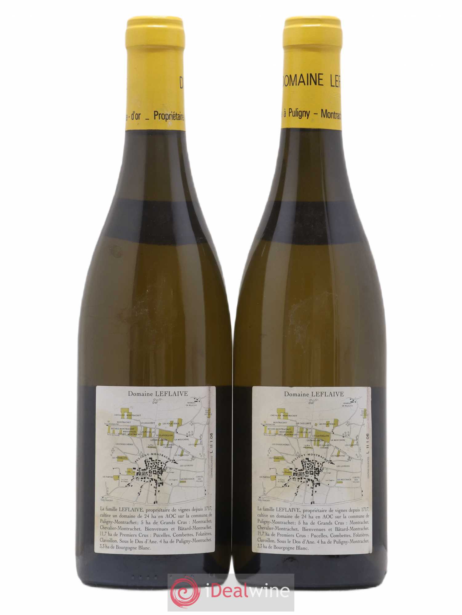 Bienvenues-Bâtard-Montrachet Grand Cru Leflaive (Domaine) 2006 - Lot de 2 bouteilles - 1